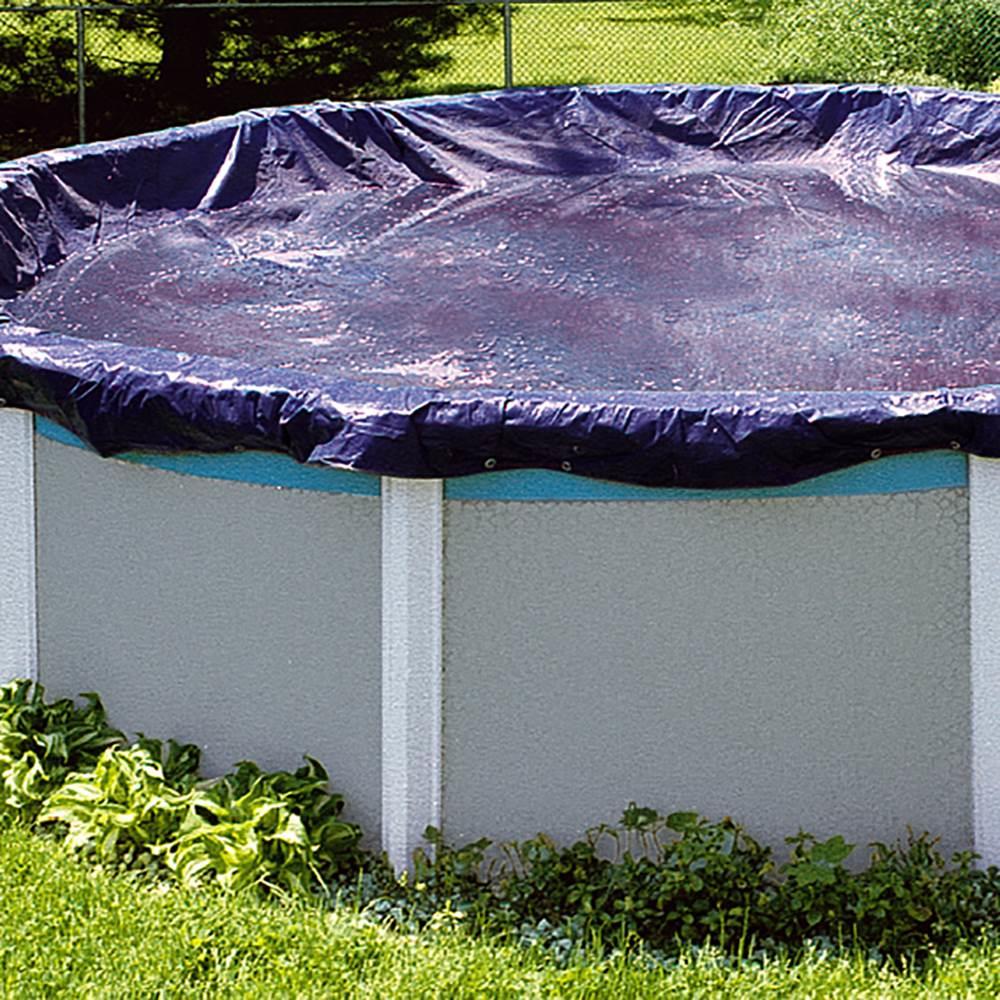 Swimline 15-ft x 15-ft Polyethylene Winter Pool Cover in the Pool