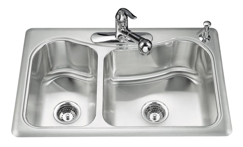 kohler staccato drop in sink