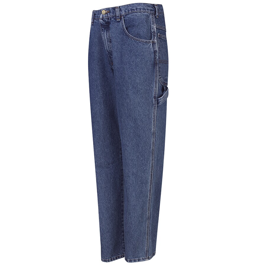 Stonewash Classic Overalls 30-44W Wash Clothing Company Mens Relaxed Fit Denim Dungarees 