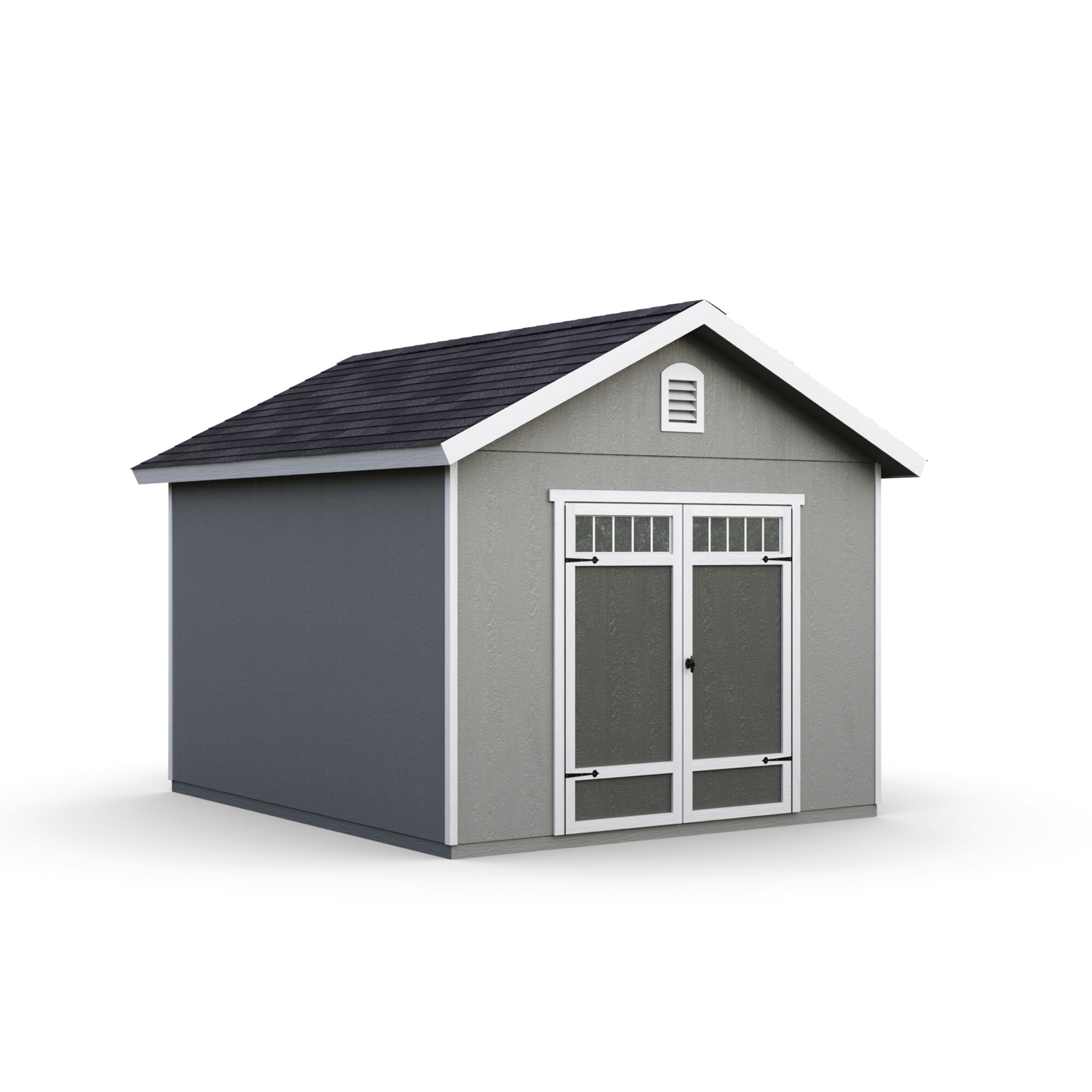 Heartland 10-ft x 12-ft Asheville Gable Engineered Storage Shed 