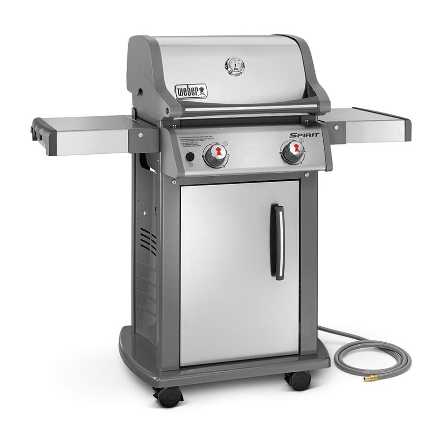 Weber Spirit S210 Stainless Steel 2Burner Natural Gas Grill in the