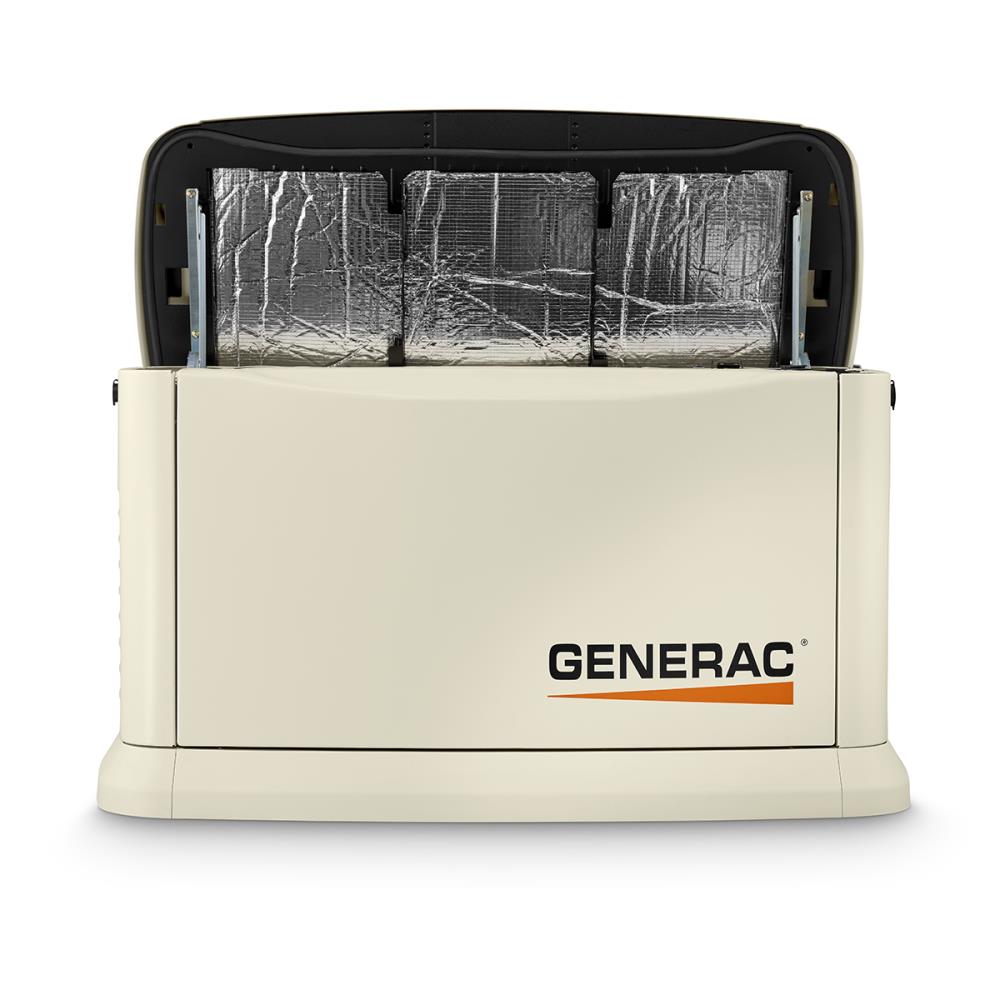 Generac 22000 Watt Lp 19500 Watt Ng Standby Generator With Automatic Transfer Switch In The Home Standby Generators Department At Lowes Com