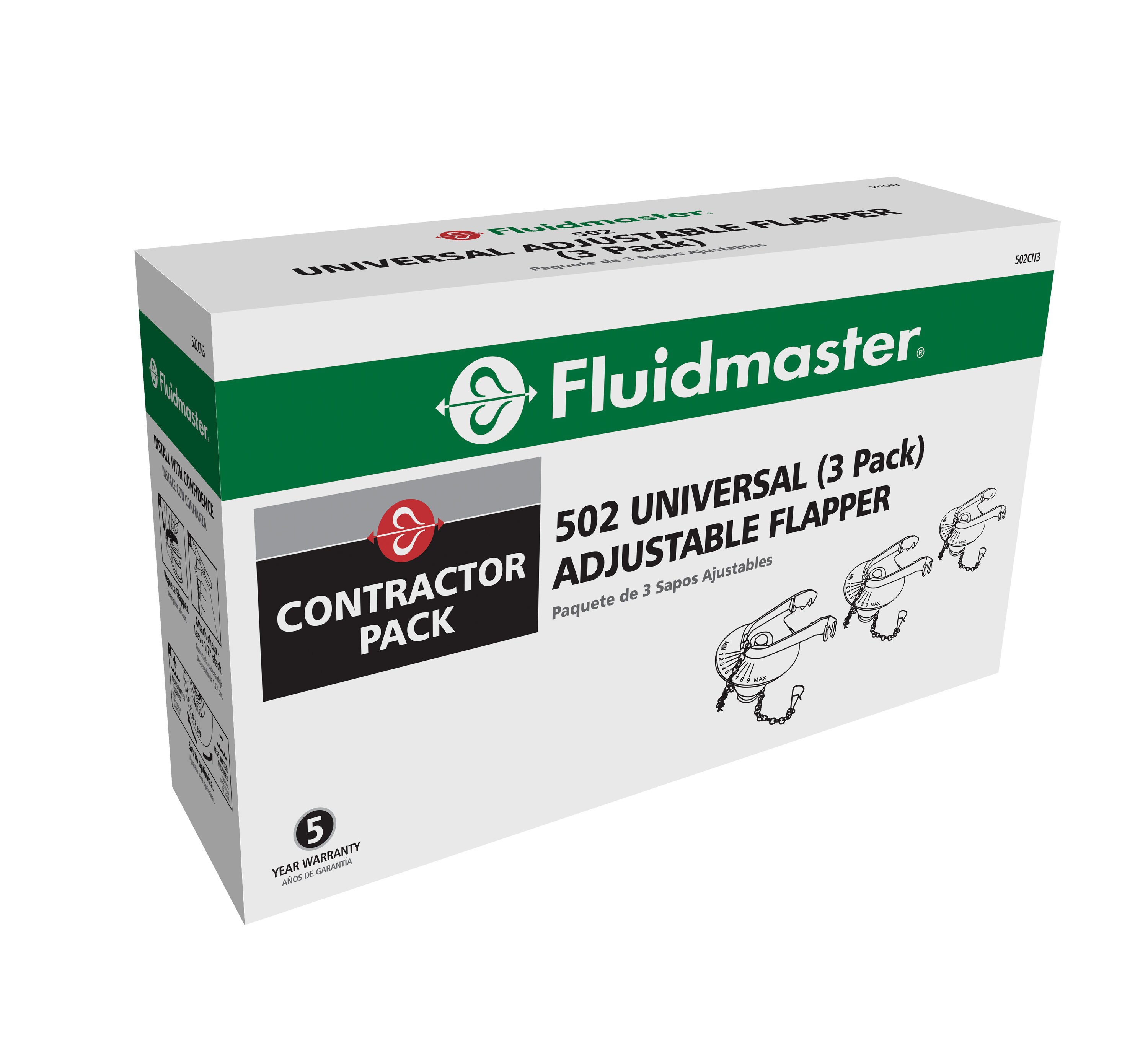 Details about   Water Saving Toilet Flapper Fluidmaster 502P21 2-Inch Universal Performax 