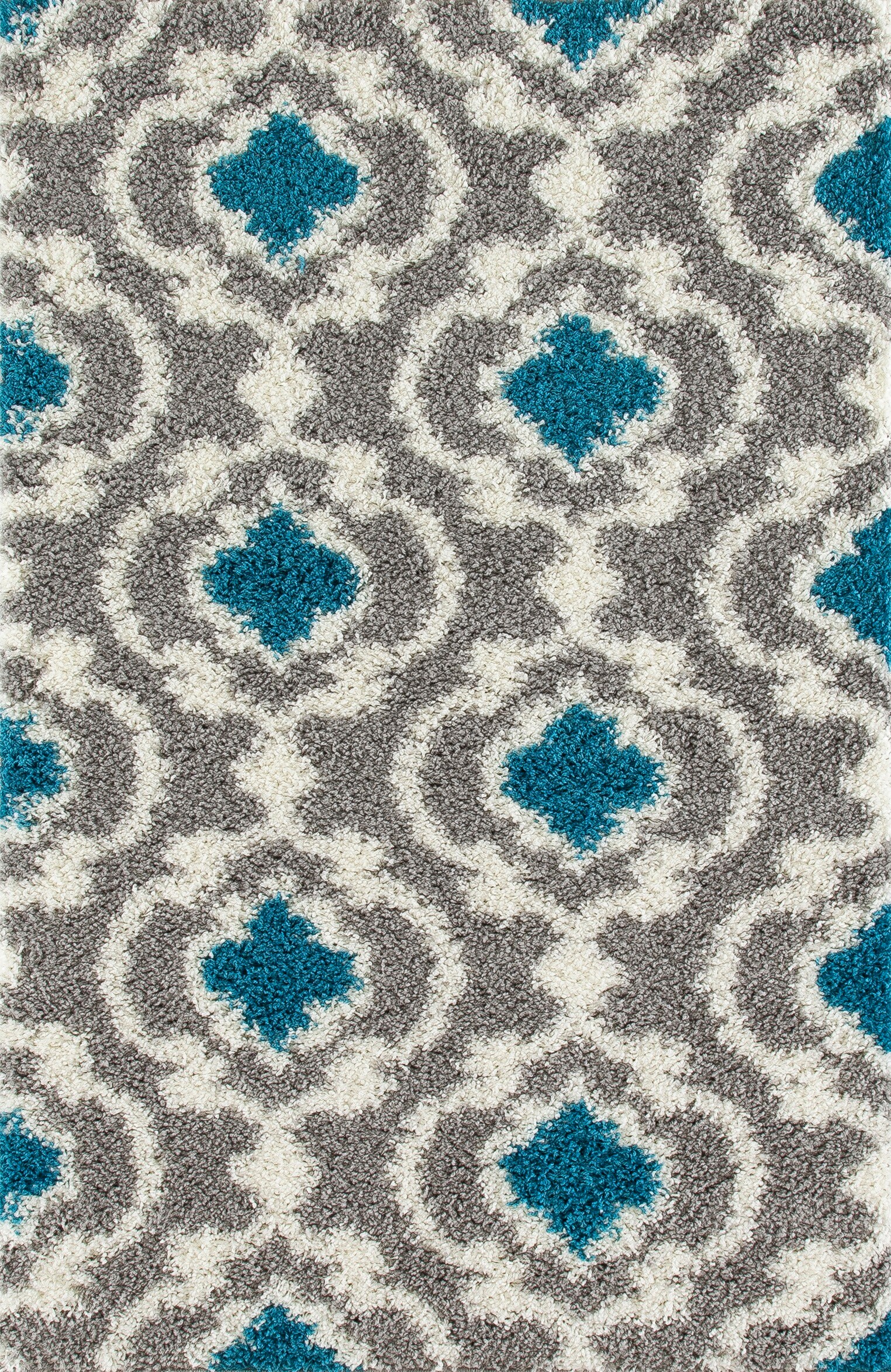 FREE SHIPPING RUG TURQUOISE CARPET 3028 TURQUOISE MOROCCAN TRELLIS AREA RUG NEW 