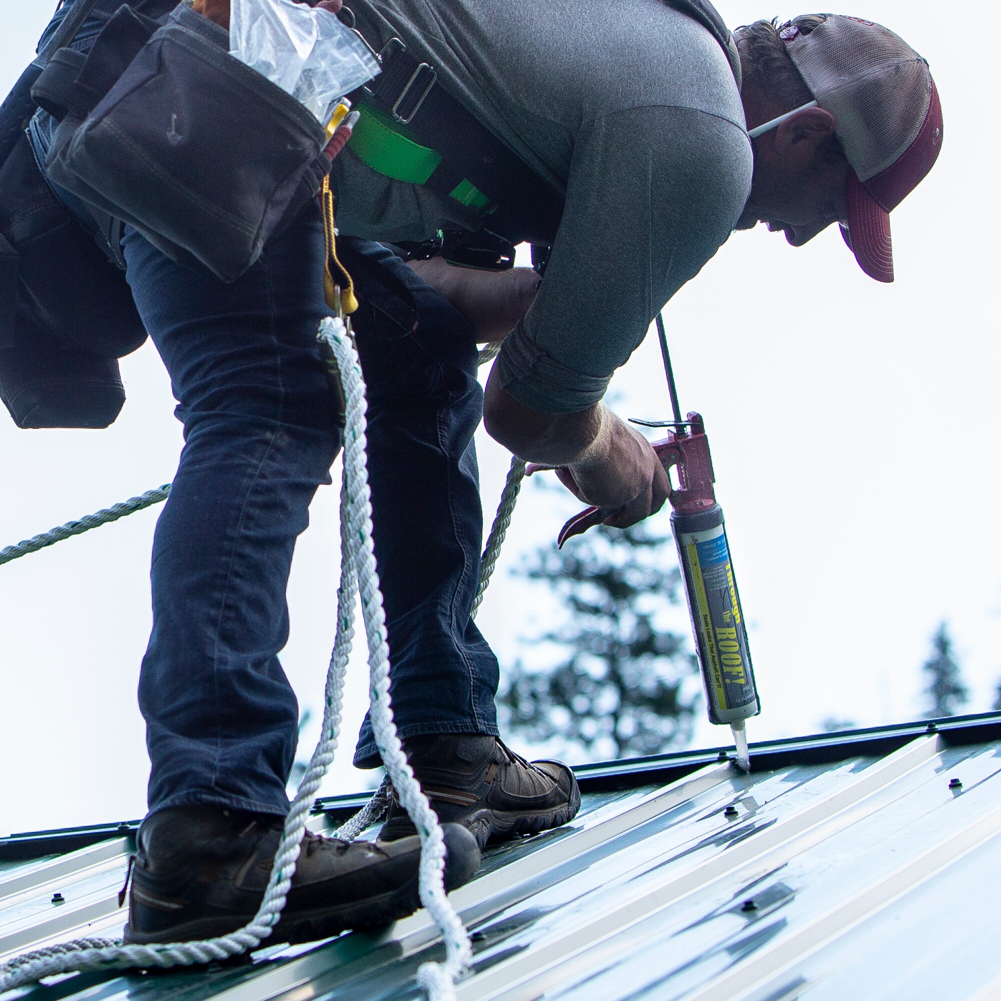 Through the Roof! 10.5oz Clear Paintable Solvent Caulk in the Caulk