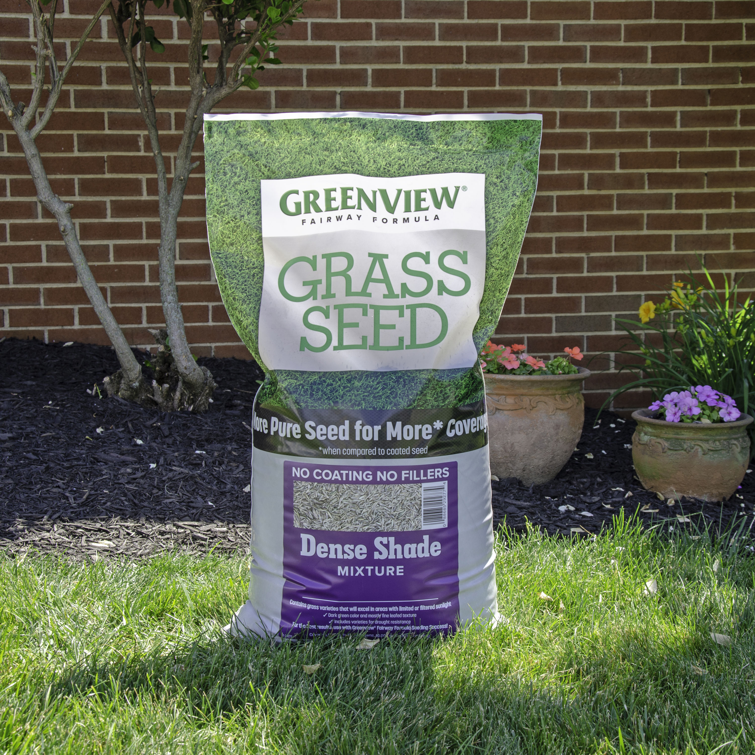 20 lb GreenView 2829344 Fairway Formula Grass Seed Dense Shade Mixture 