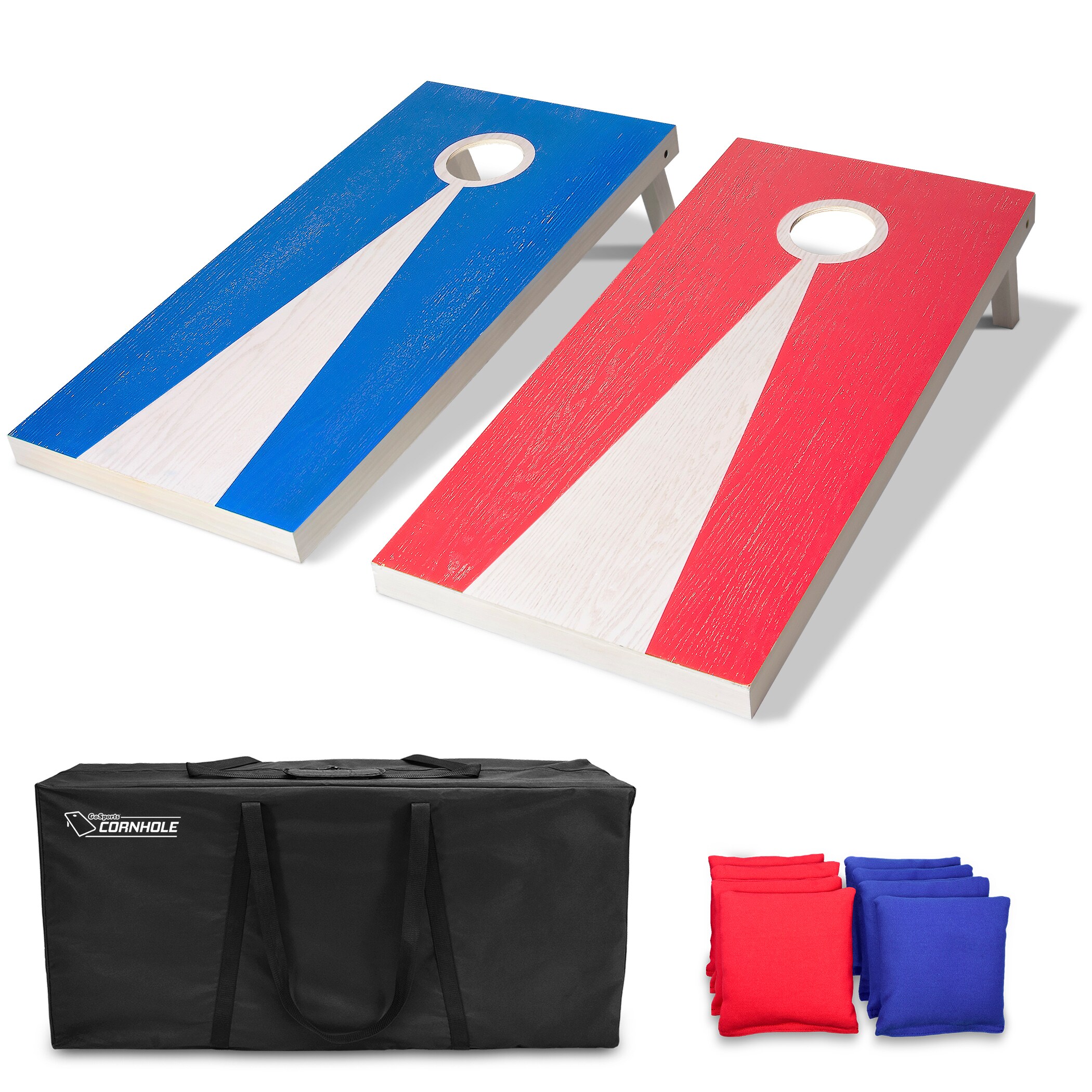 8 Bags Included, Corn-Filled Victory Tailgate Champion Cornhole Game Bag Set 