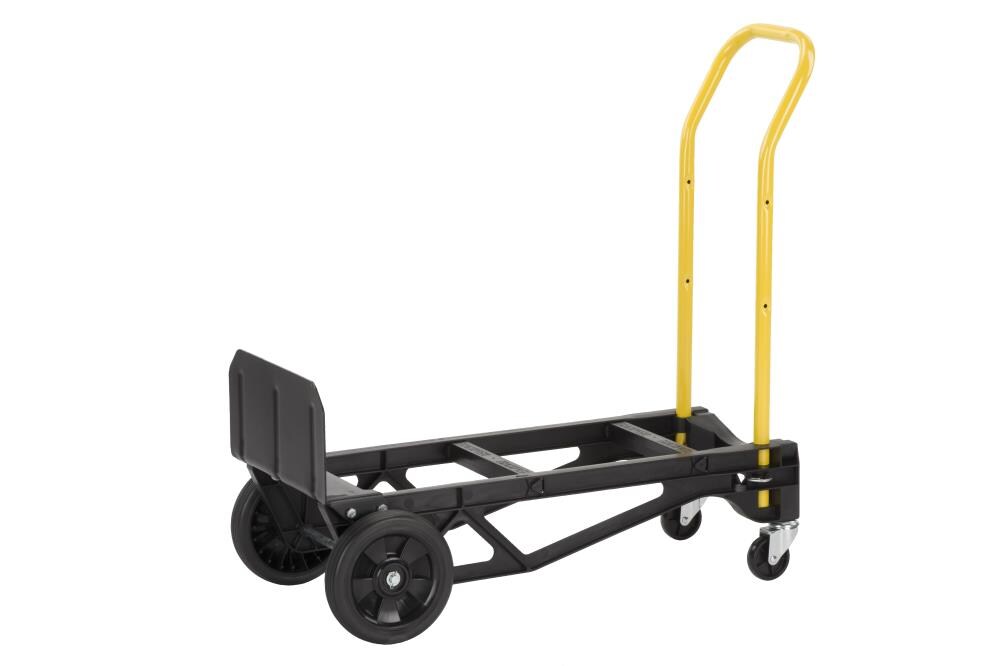 Capacity Dolly 2in1 Lightweight Convertible Hand Truck Push Cart for sale online Harper 400 Lb 
