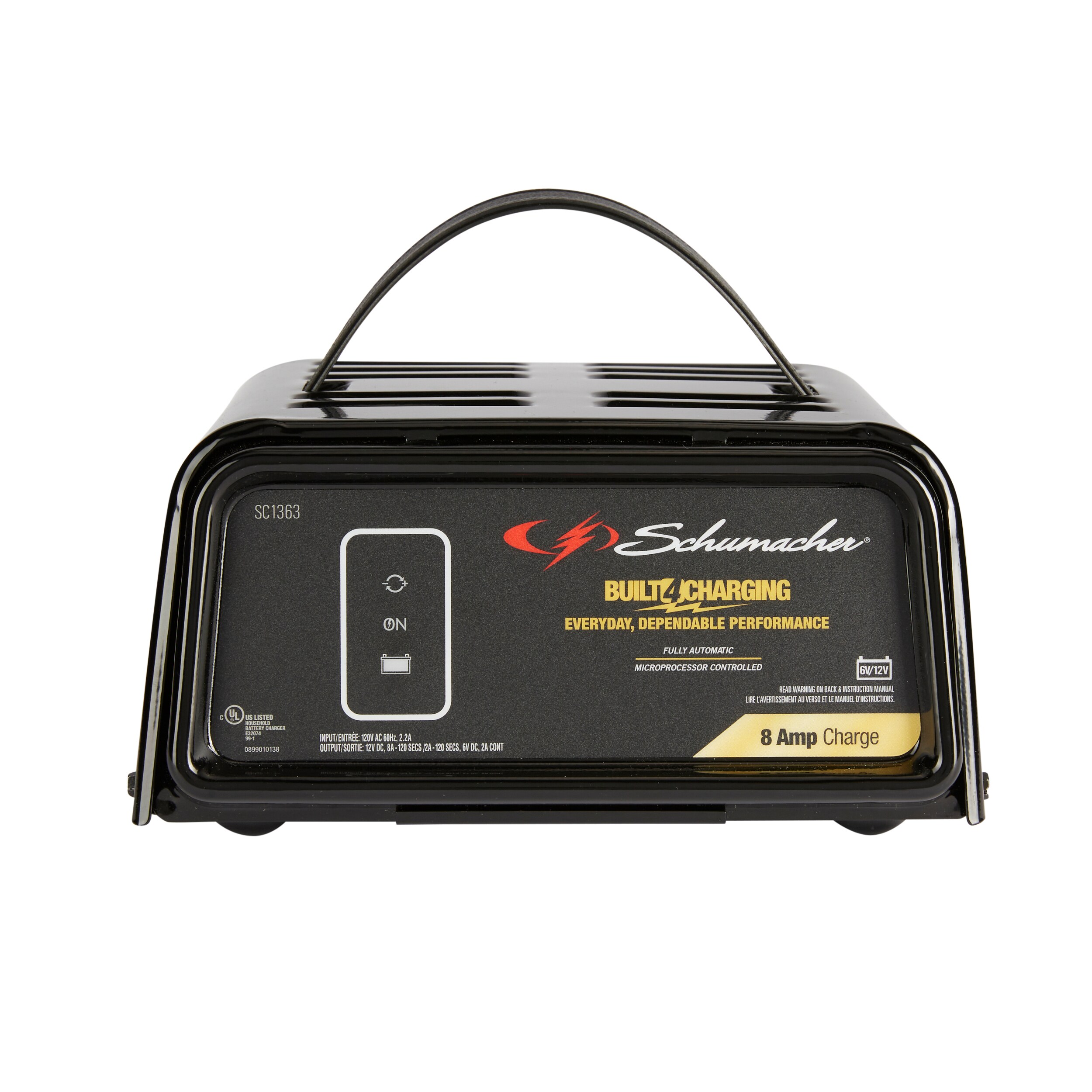 8 Amp Caricabatteria KST chassis da auto 230v Battery Charger 