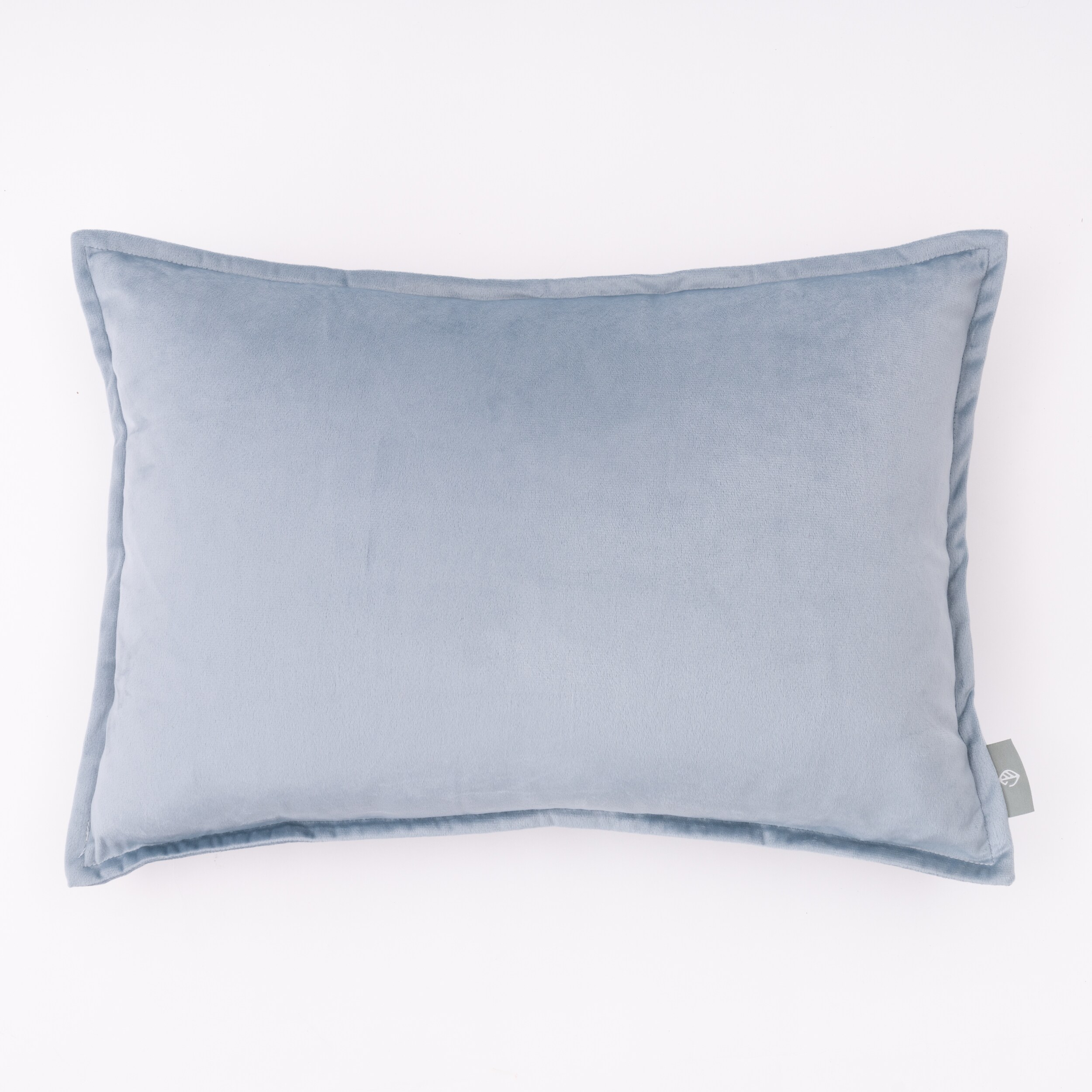 Blue Pillow Perfect Indoor Velvet Collection Rectangular Throw Pillow 