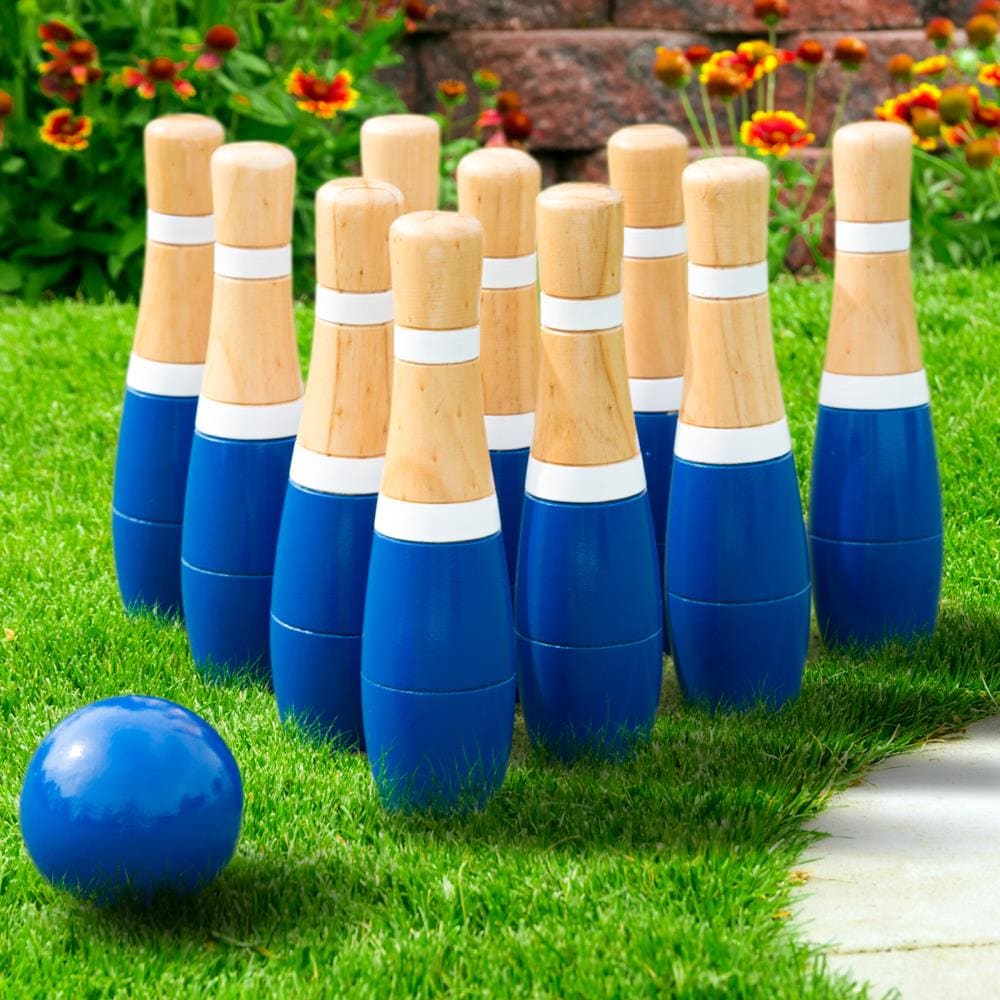 Family Games Bowling Inflatable Toys Giant Yard Party Outdoor Games All Ages Fam 