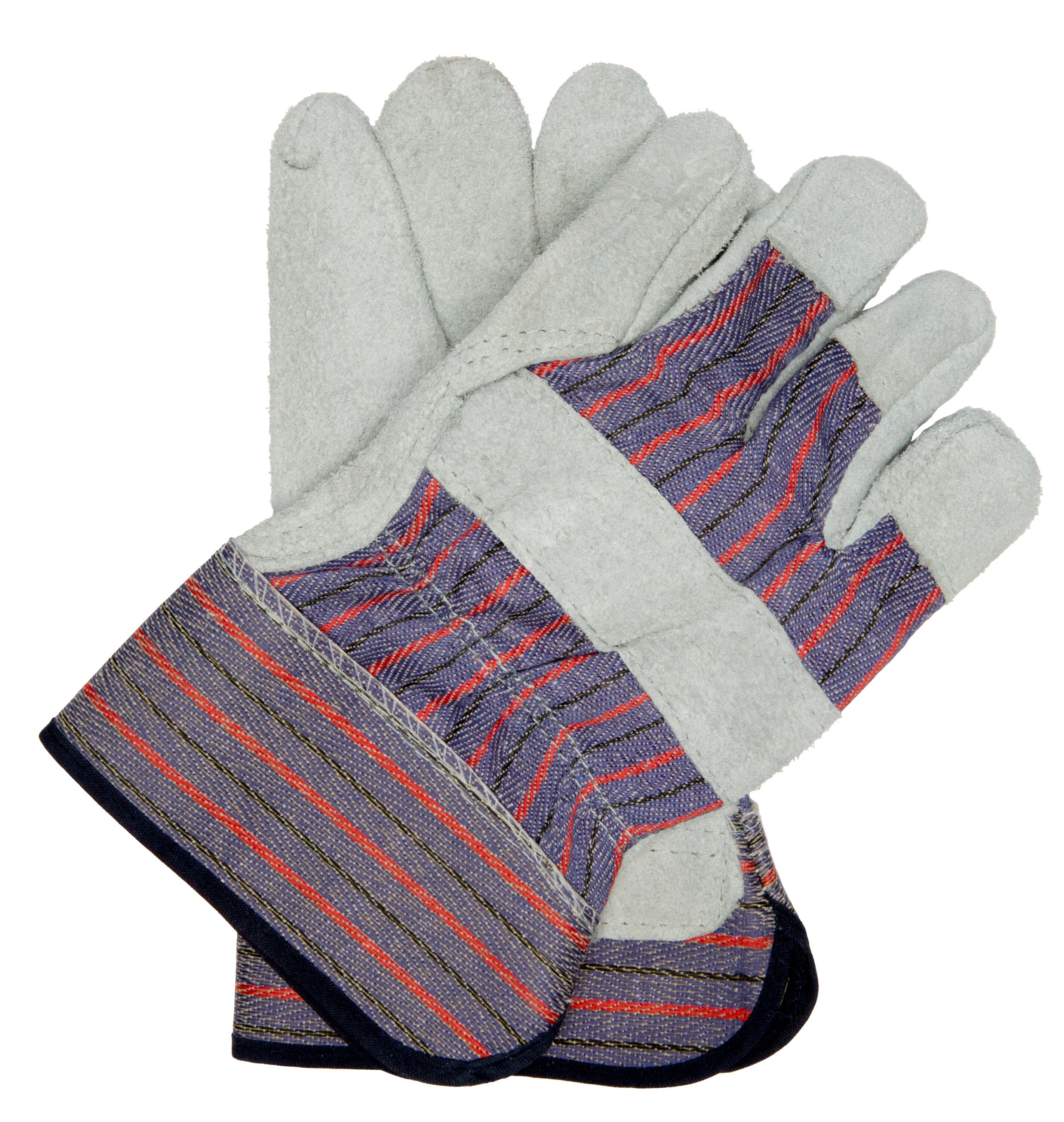 Chrome Leather Palm Size L 12 x Pairs Super Soft Men's Work Gloves 
