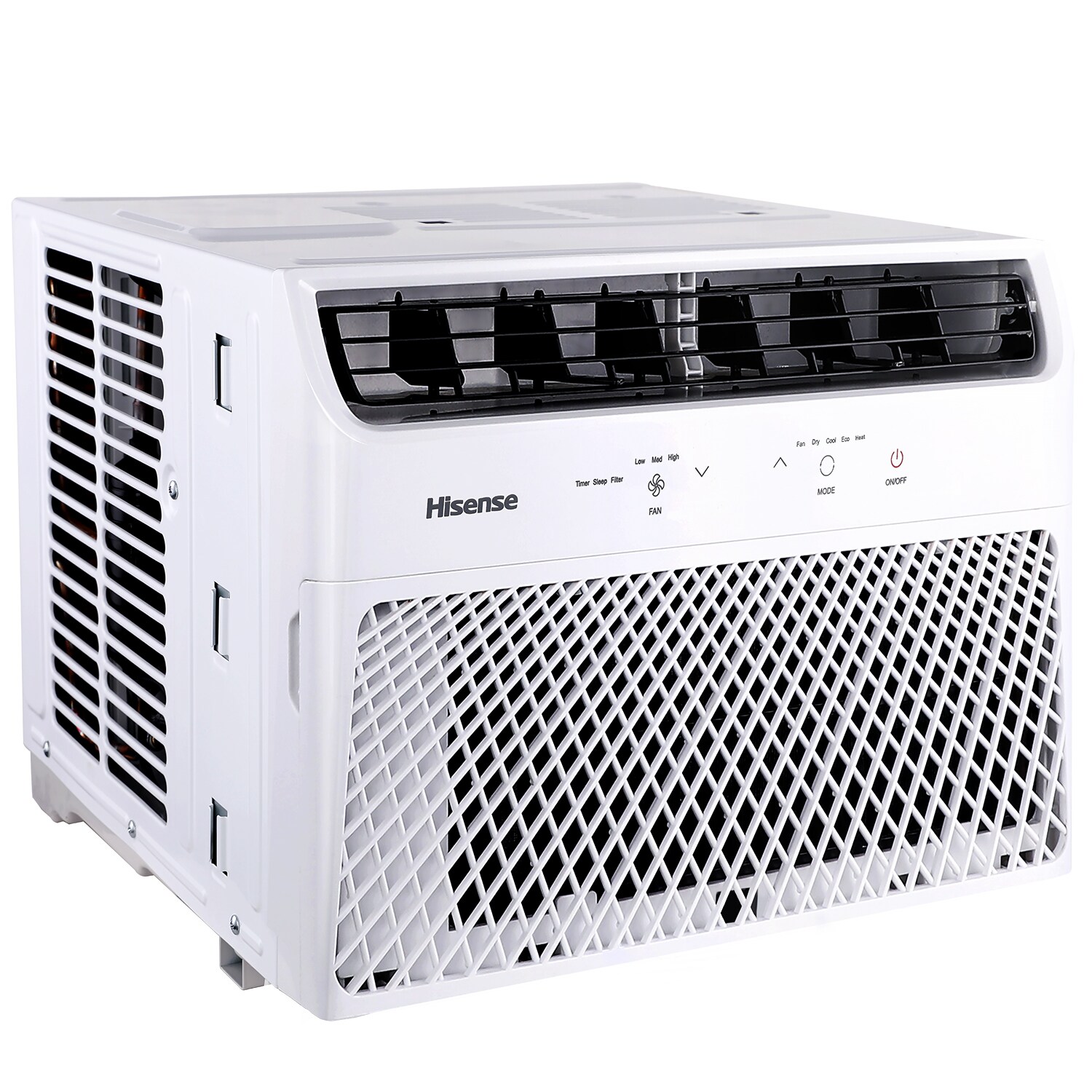Hisense 350 Sq Ft Window Air Conditioner With Heater 115 Volt 7500 Btu In The Window Air 1010
