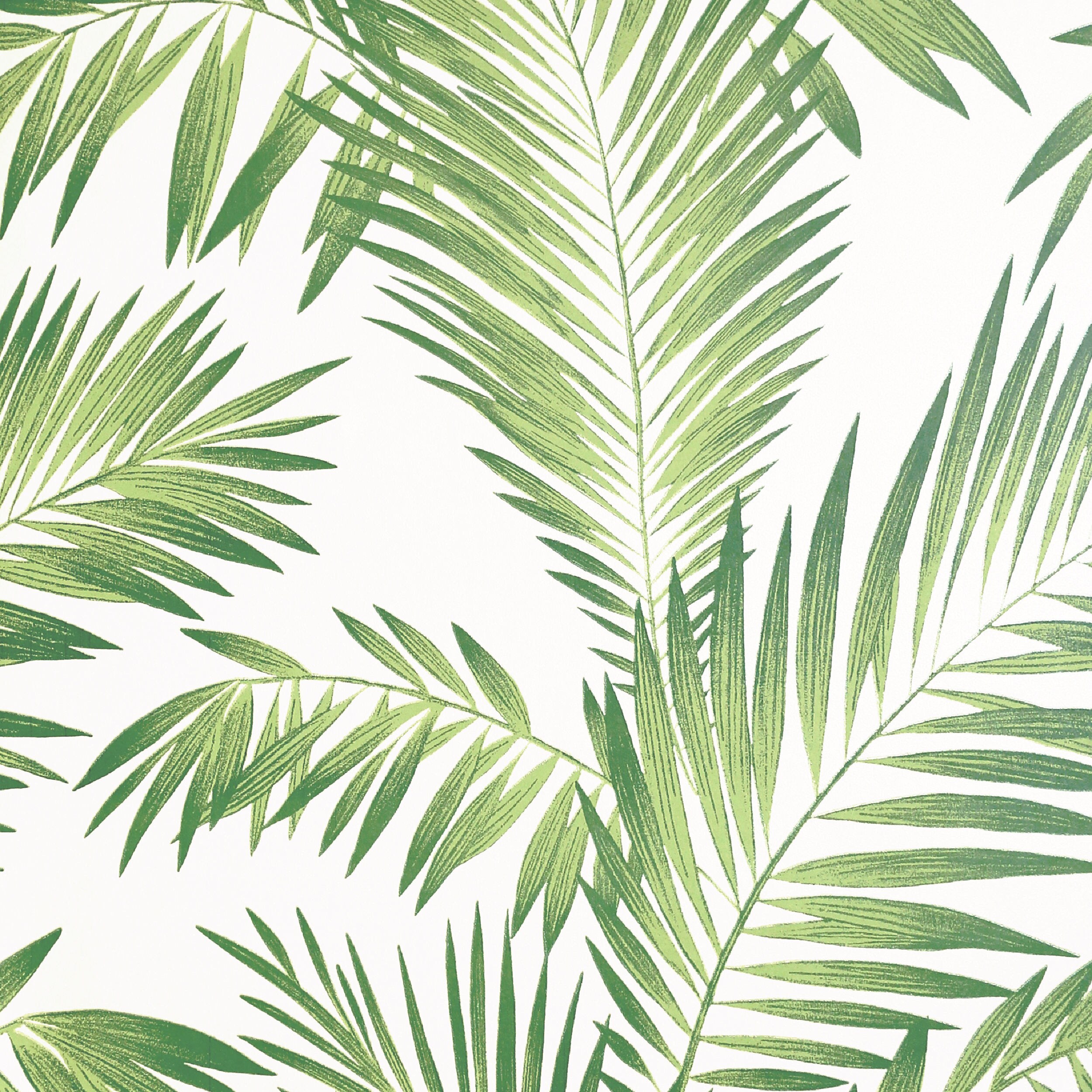 Florescent Jungle Wallpaper Deco Discount Tropical Leaves Green Blue Red Vinyl 
