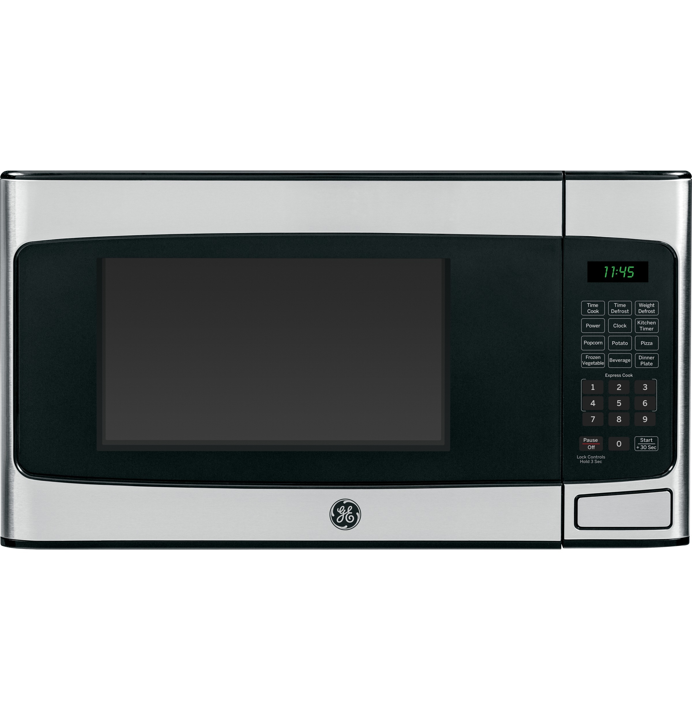 Ft Open-Box Excellent: GE 1.1 Cu Mid-Size Microwave Stainless steel 