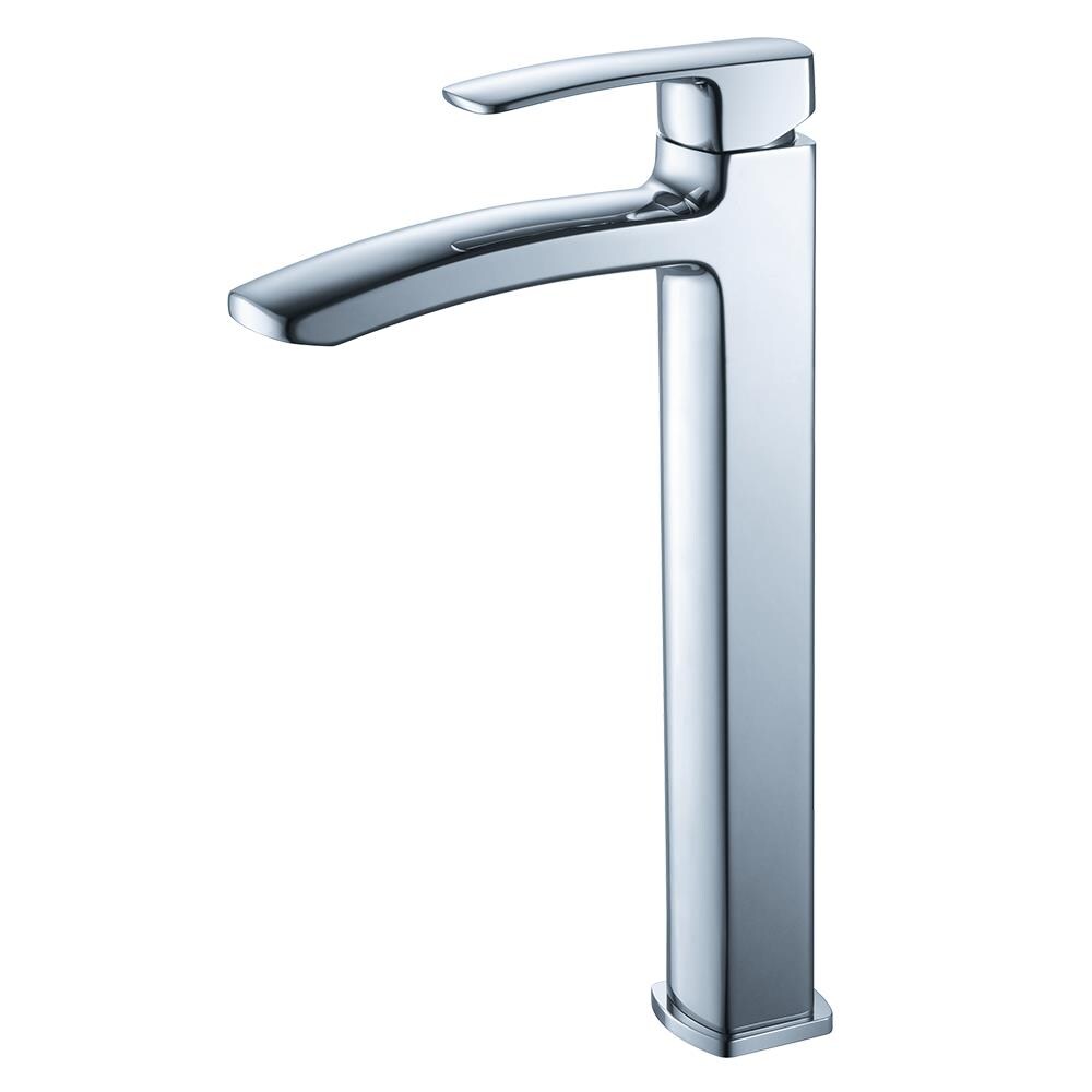 Fresca Fiora Chrome 1-Handle Vessel WaterSense Bathroom Sink Faucet