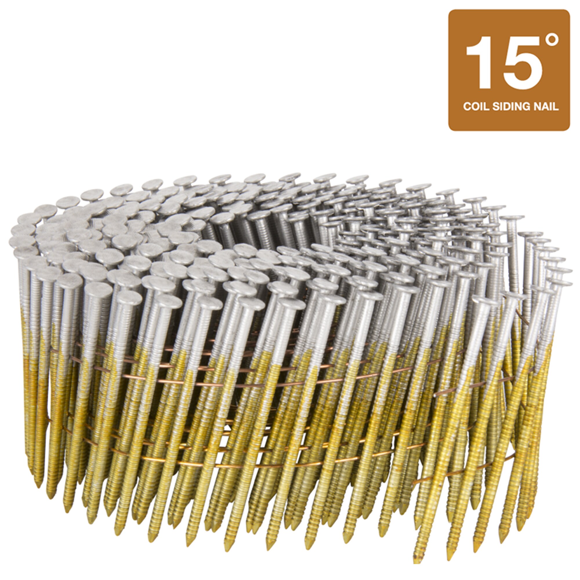 x 1-1/2" Angled Collated Finish Nails 304 S.S Grip Rite 15 Ga 1,000 