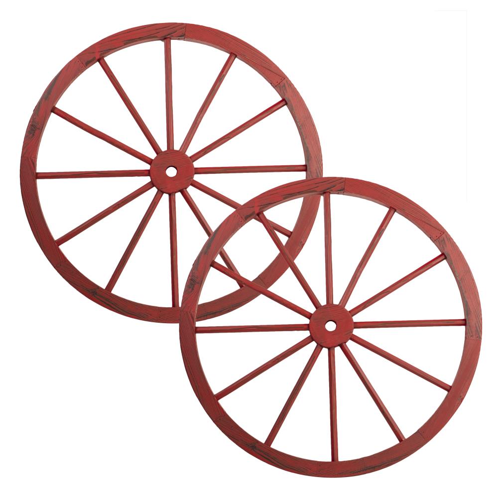 New Classic Full Size Vintage Red Wagon American Childhood 10 Inch Steel Wheels 
