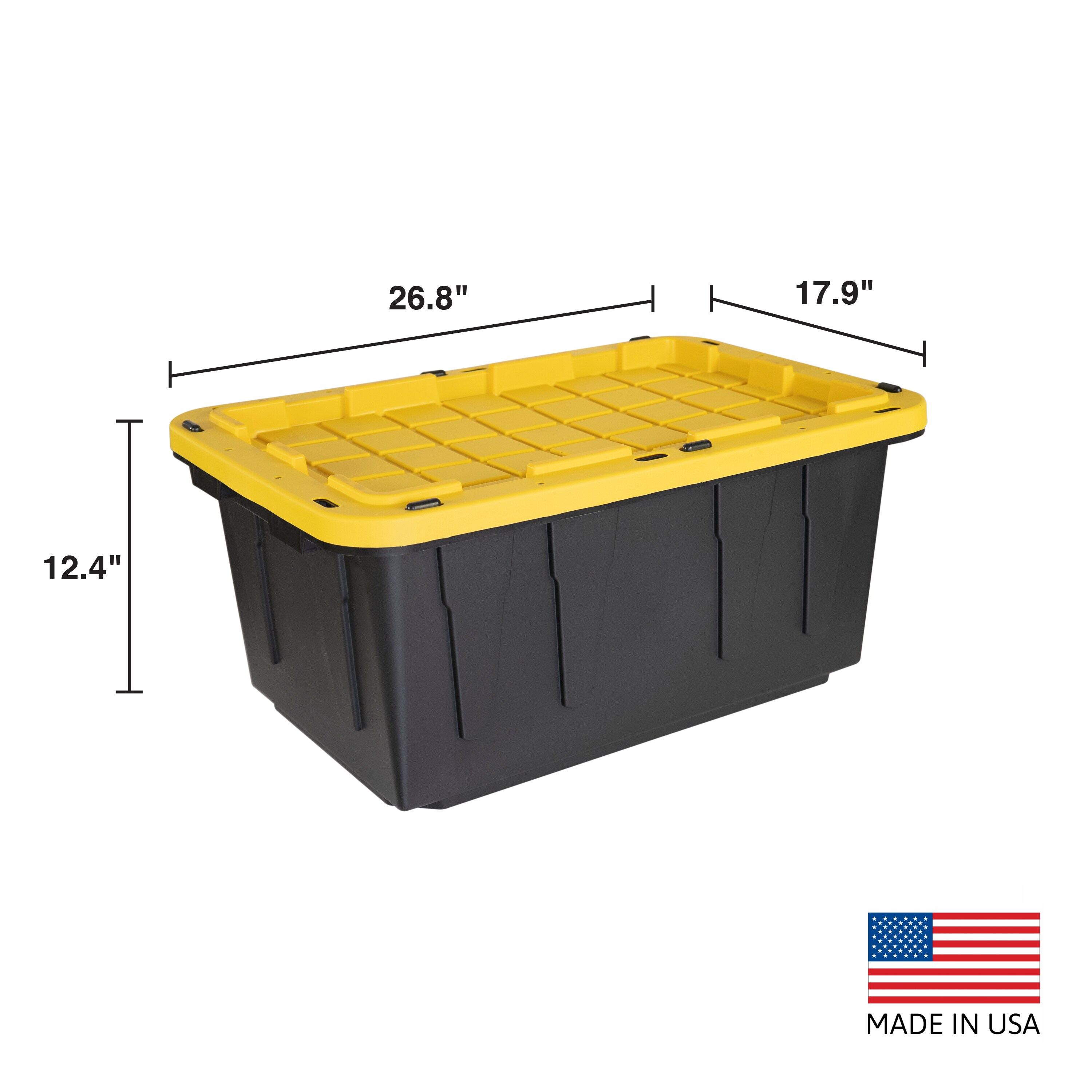 17 gallon storage tote