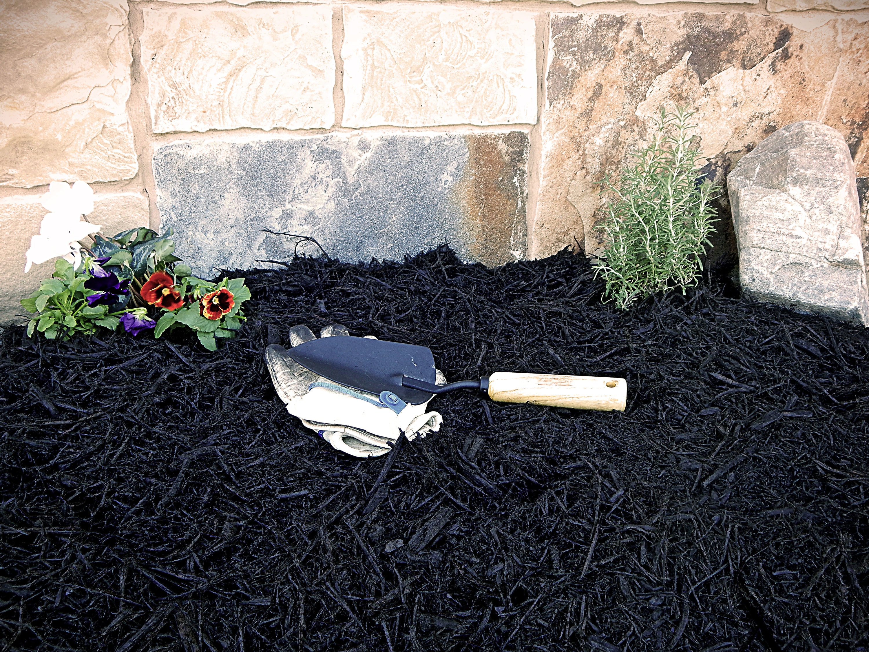 2cu ft Black Dyed Mulch in the Bagged Mulch department at
