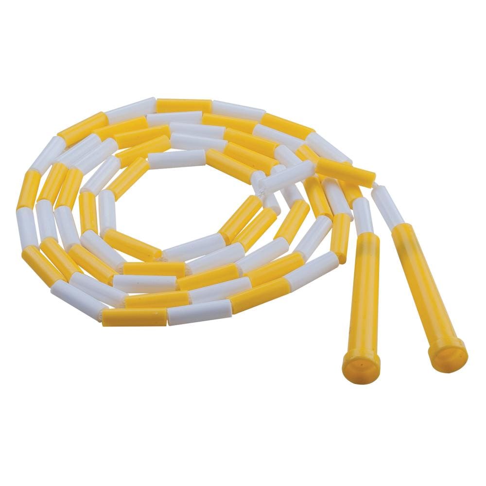 Champion Sports-Plastique segmenté Cordes Jaune /& Blanc 8 FT environ 2.44 m