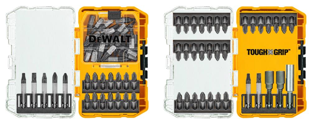 Details about   DEWALT Tough Grip 82-Piece Shank Screwdriver Bit Set DWA82SET 