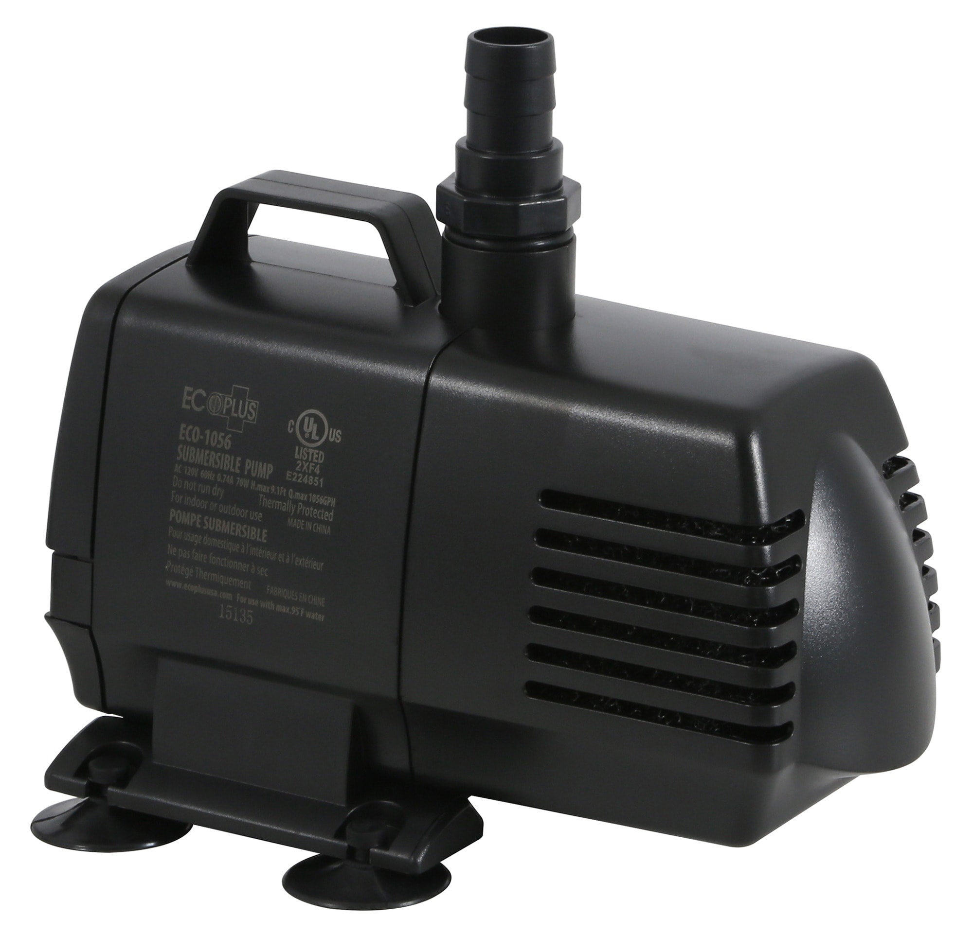 various sizes available Eco Max PLUS submersible & low watt pump 