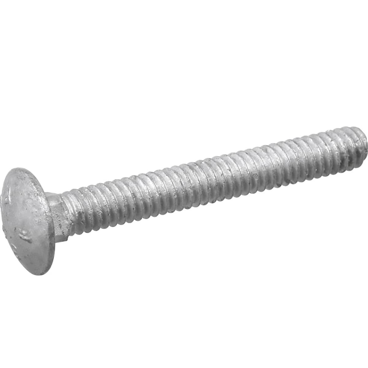 3/8-16 x 14" Carriage Bolts and Nuts Hot Dip Galvanized Quantity 25 