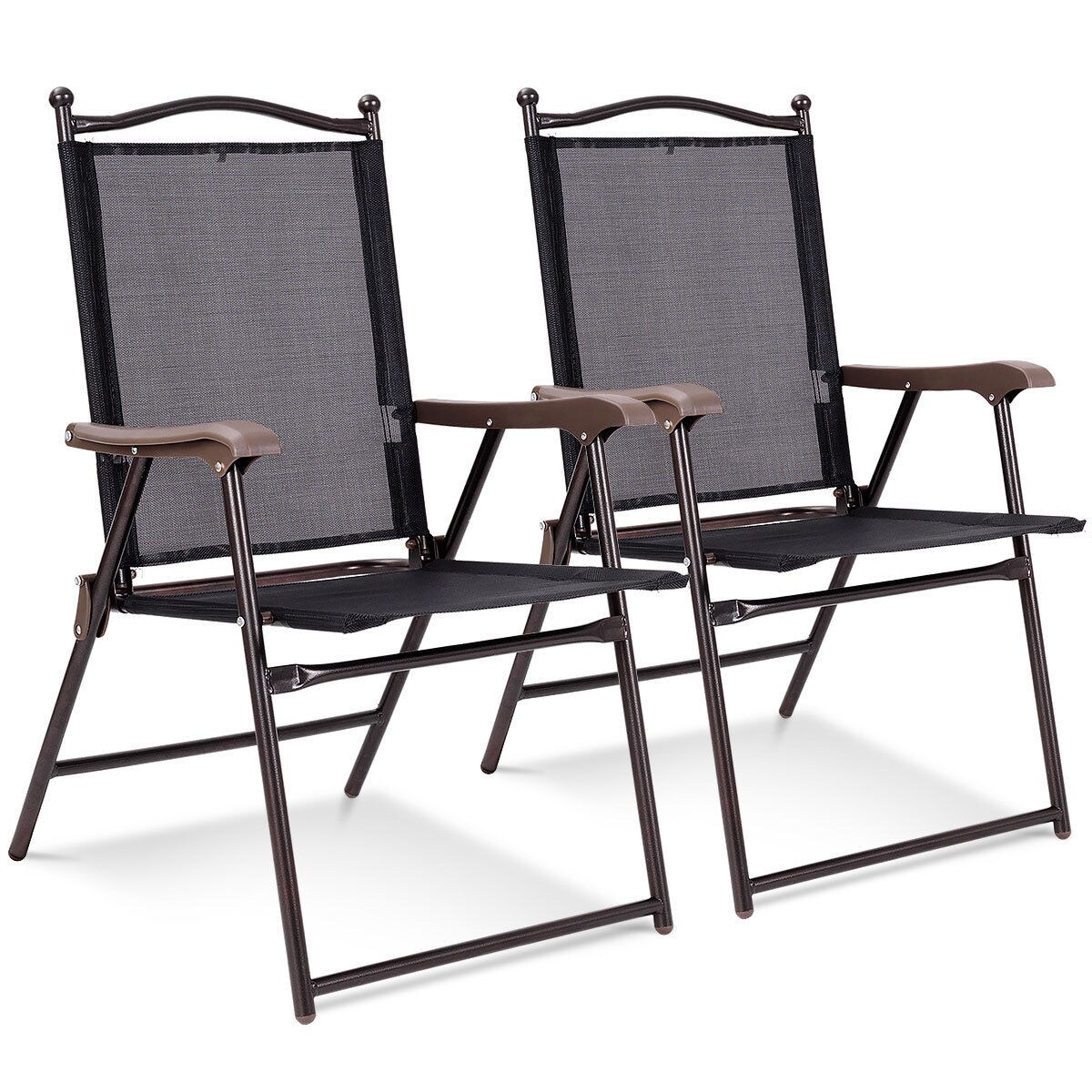 sling back mesh patio chairs