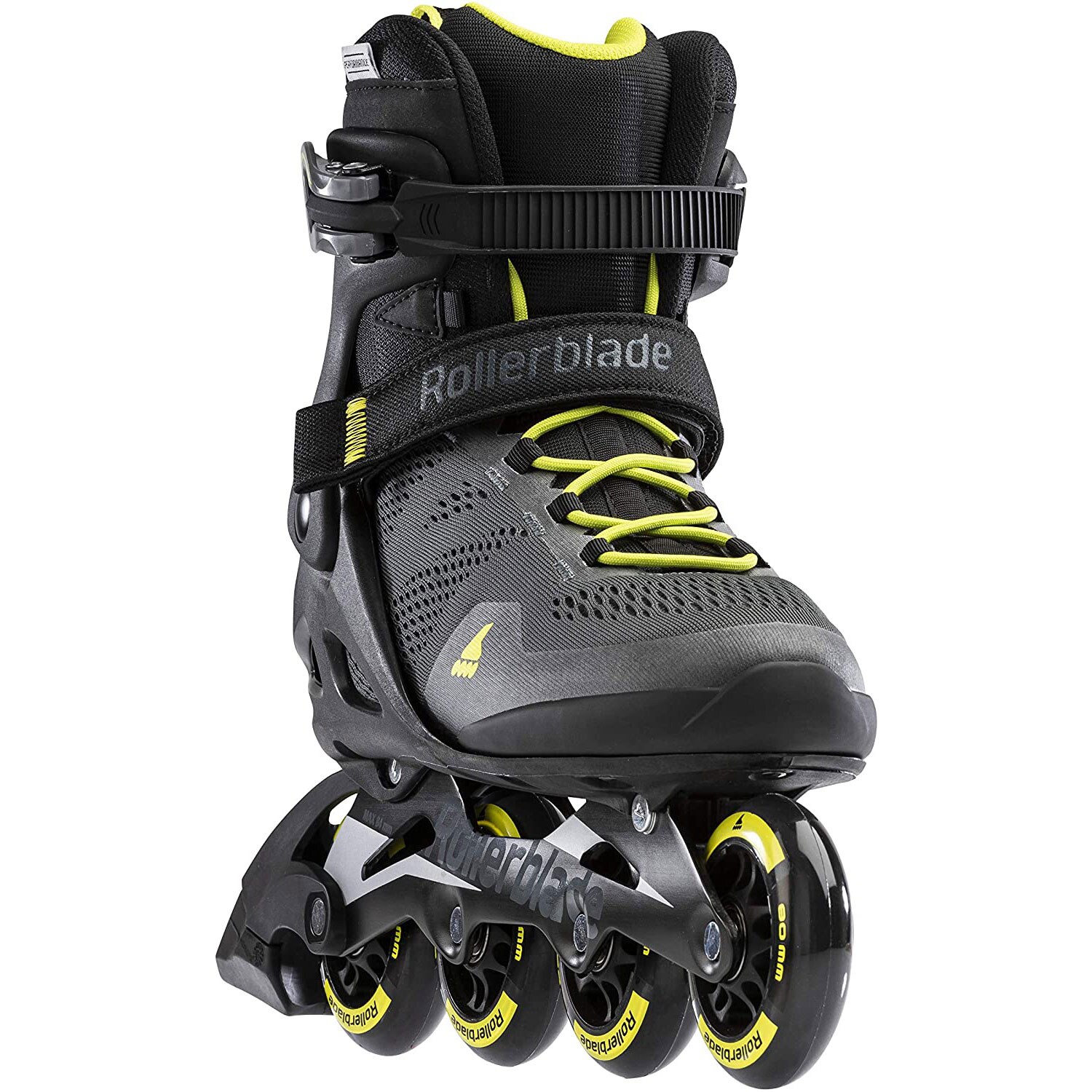 Rollerblade USA Macroblade 80 Mm Men's Adult Fitness Inline Skate Size 11 Lime for sale online 