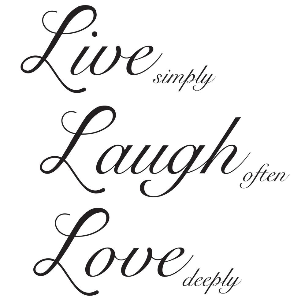 IN THIS HOUSE WE DO LOVE QUOTE VINYL WALL DECAL WORDS 10" X 19.5" 
