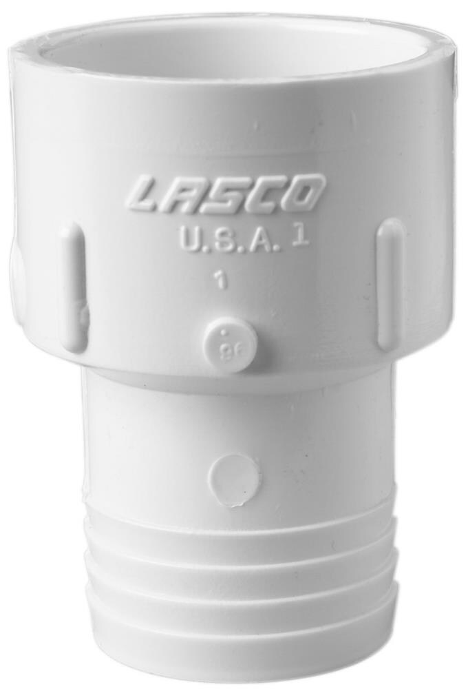 PVC Insert Coupling LASCO 1 In Barb 39 for sale online 
