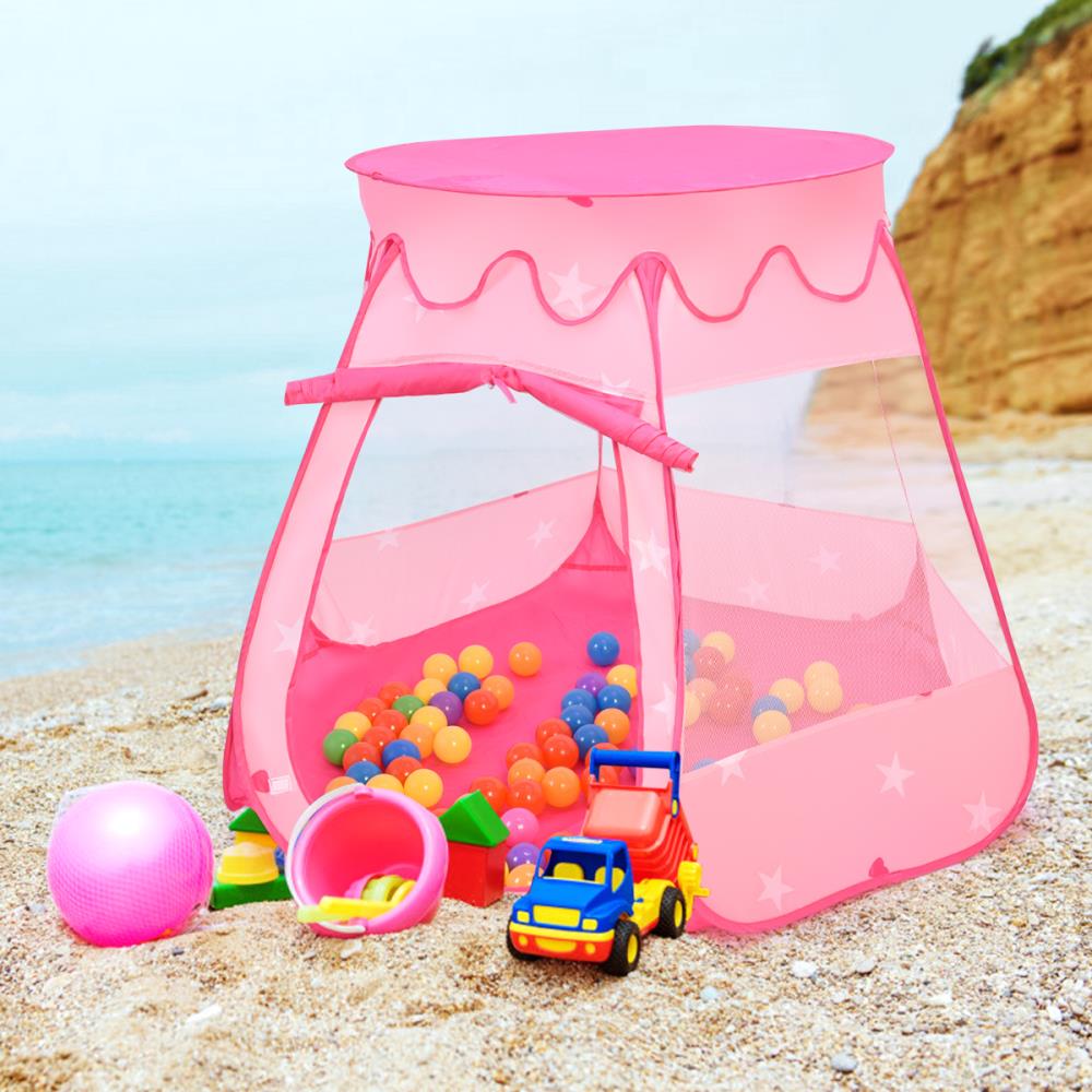 Kids Baby Girls Princess Game Toy Tent Ocean Ball Pit Pool Play In/Outdoor Gift 