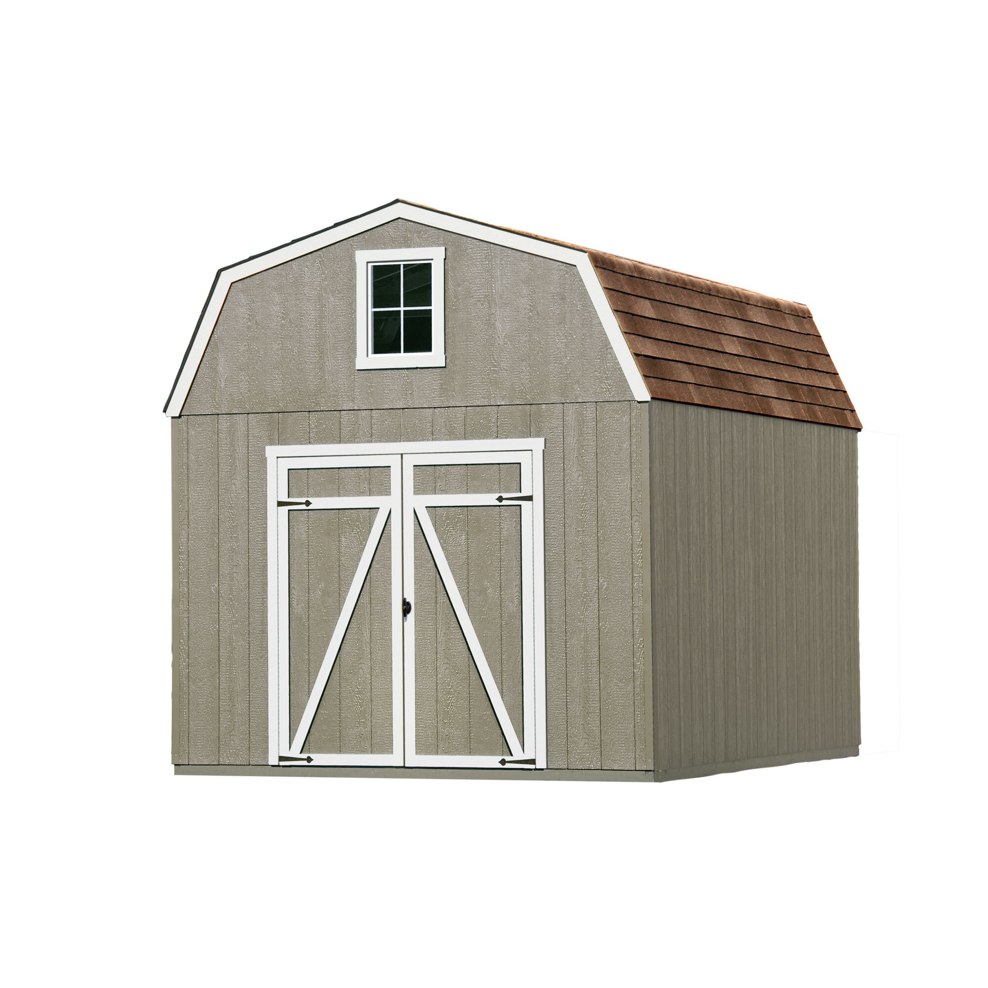 Heartland 10-ft x 12-ft Estate Gambrel Engineered Storage Shed 