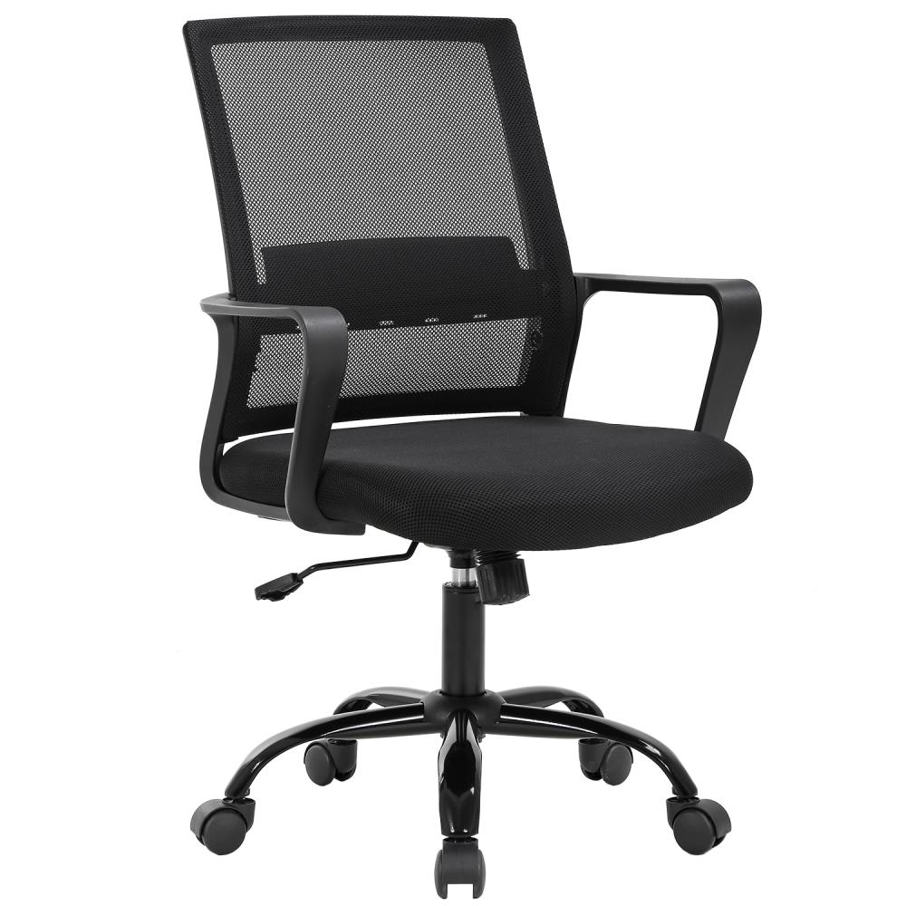 Bestoffice Home Office Chair Ergonomic Desk Chair Swivel Rolling Computer Chair Executive Lumbar Support Task Mesh Chair Adjustable Stool For Women Men Black In The Office Chairs Department At Lowes Com