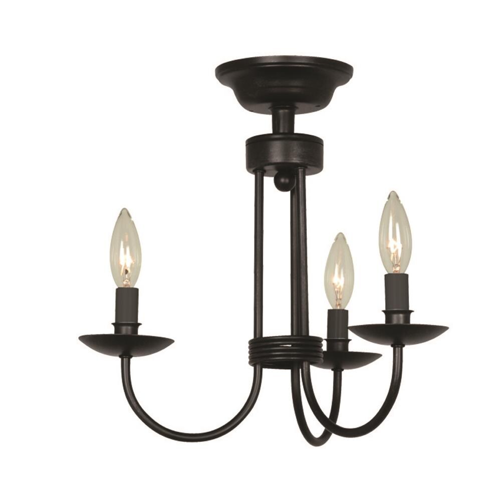 black wrought iron semi flush ceiling lights