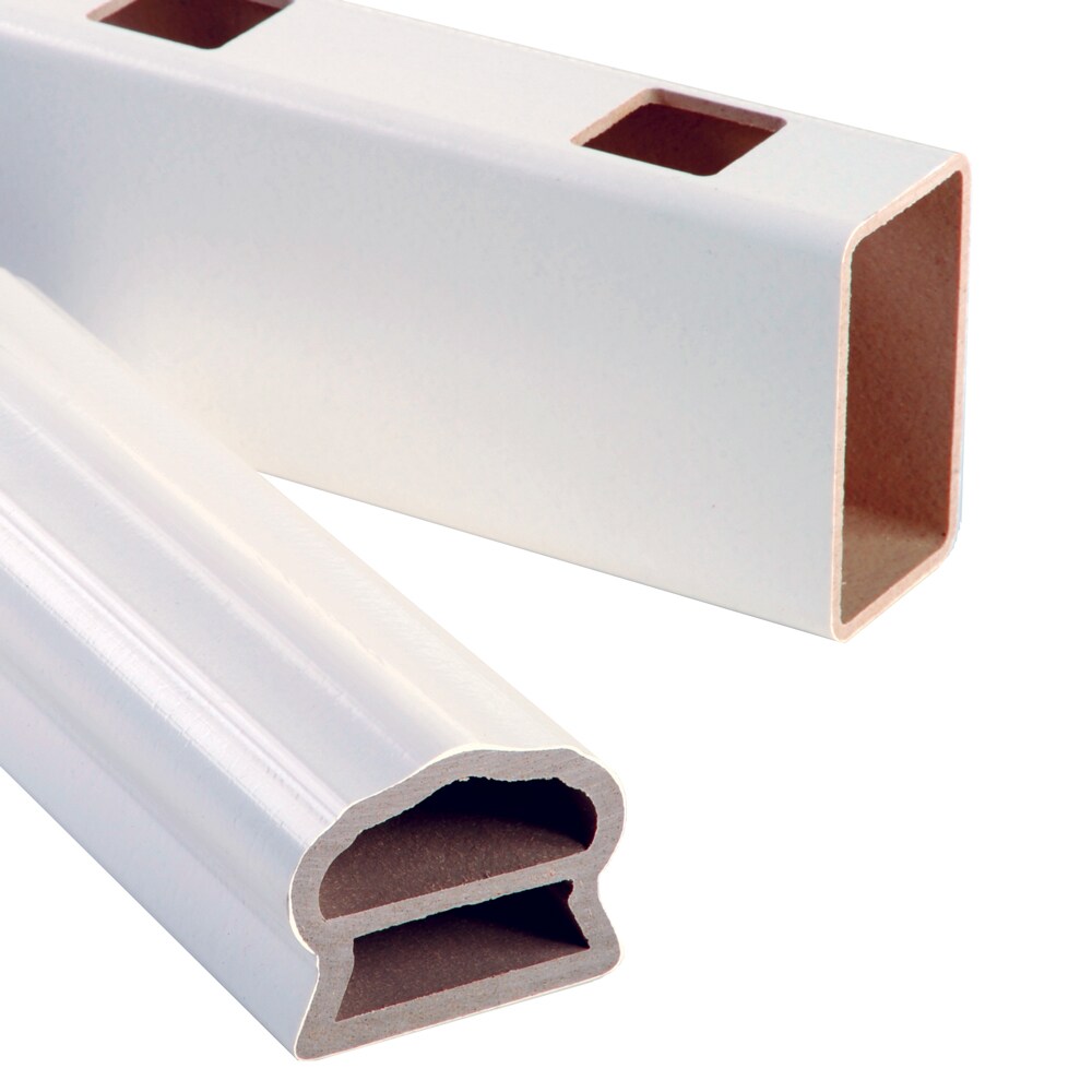 Fiberon fiberail Composite rambarde Blanc deck Post Manches 100 in x 4 x 4 environ 254.00 cm