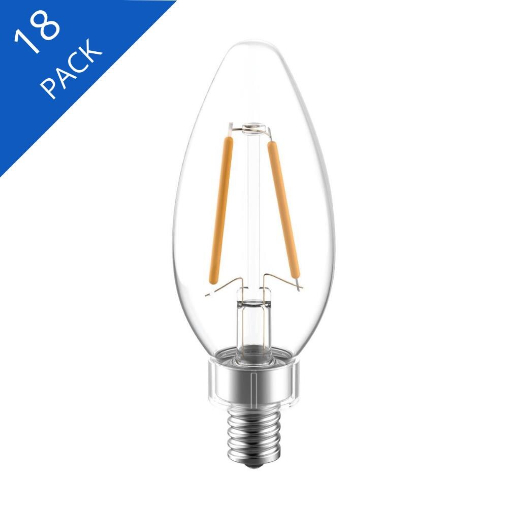 GE Reveal 40-Watt EQ B10 Color-enhancing Dimmable Decorative Light Bulb ...