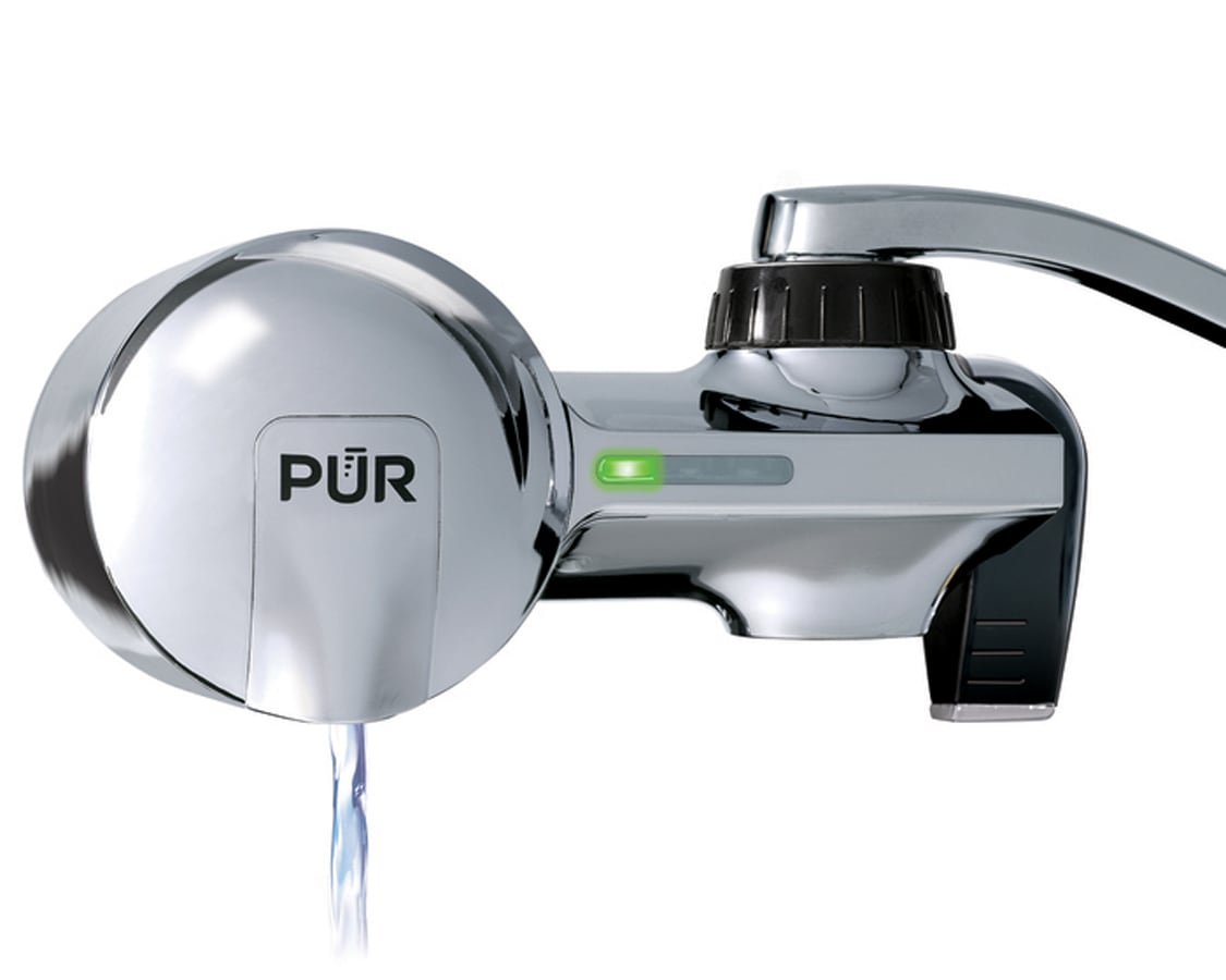 New Max Ion Technology Chrome PFM450S Brita PUR Advanced Faucet Filtration System 