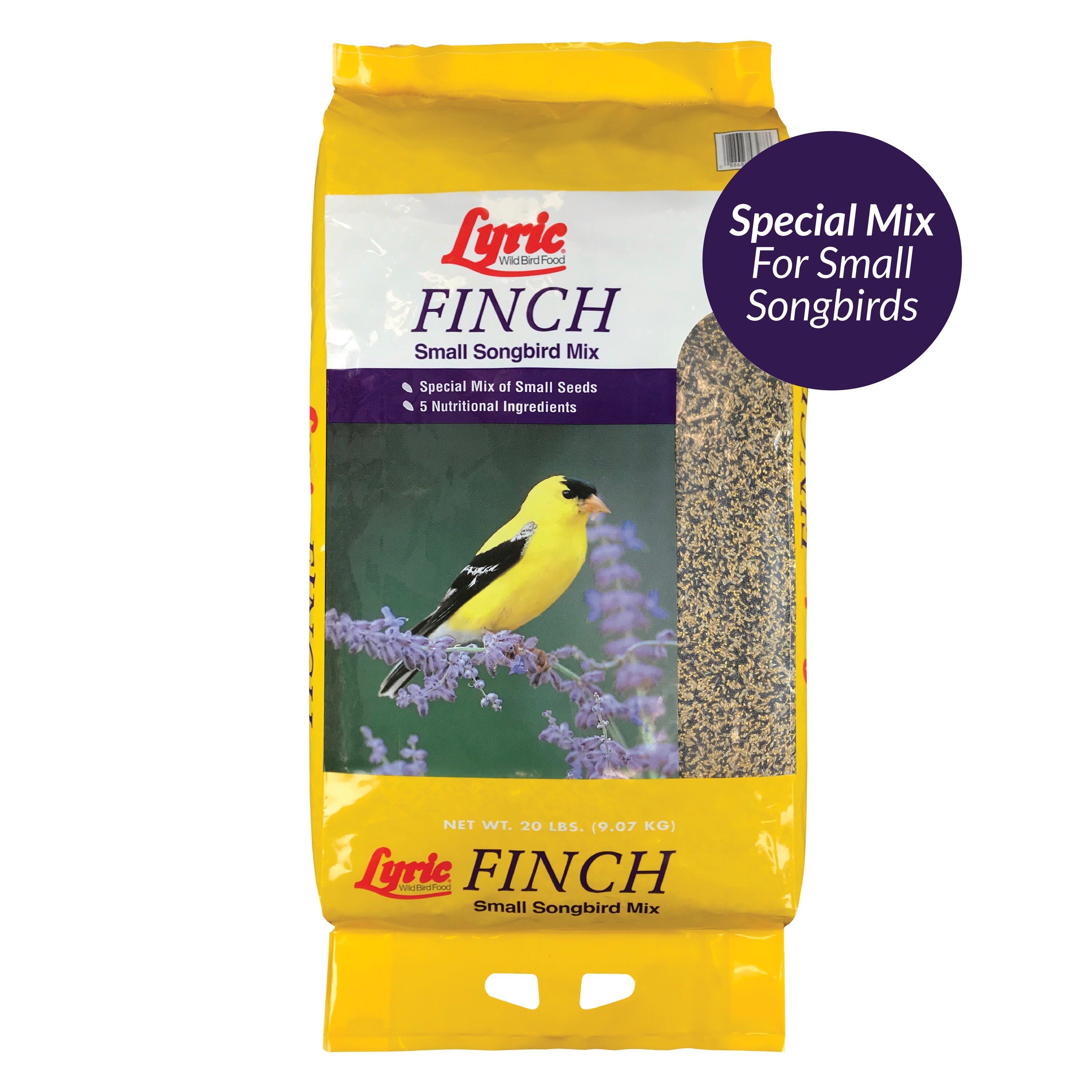 20 Backyard Seeds Nyjer Thistle Seed for Gold Finches 
