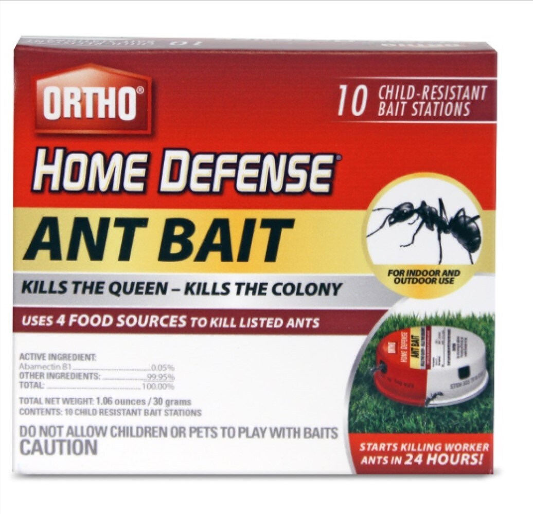Raid Ant Baits Traps Defense Killer Colony 4 Traps Child Resistant Indoor 