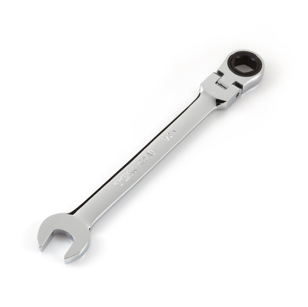 1" Inch SAE Combination Wrench Ratcheting 12-Point Open Box 13" Length Flex Head 