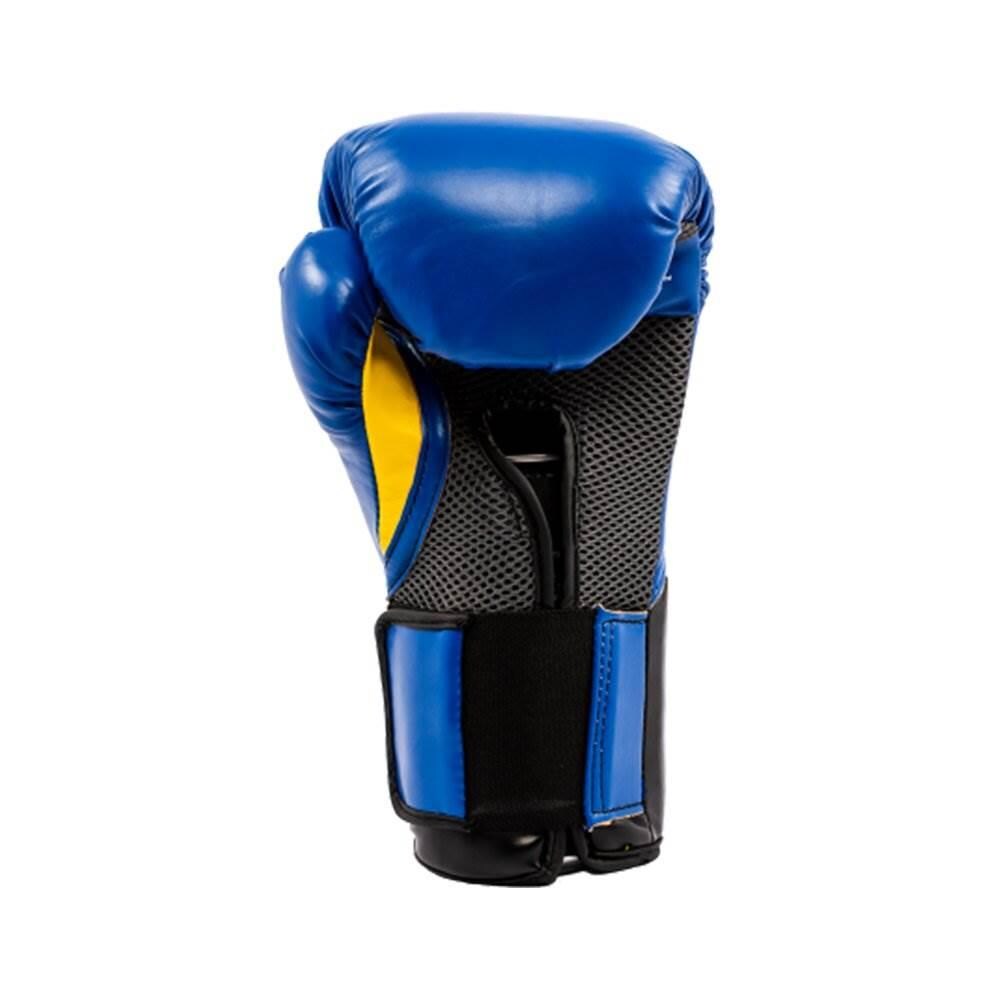 Everlast Elite Leather Training Boxing Gloves Size 8 Ounces Blue 