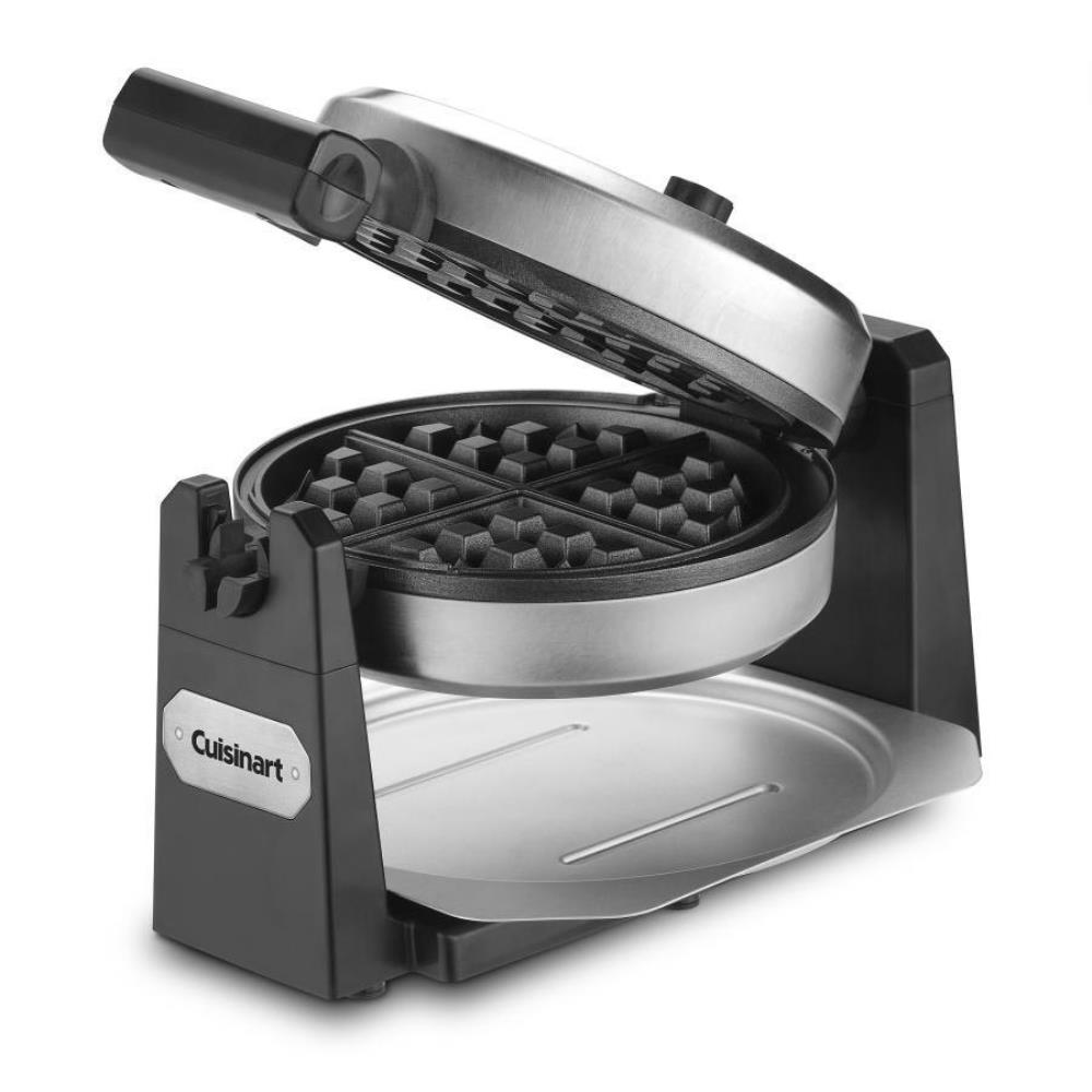 Cuisinart Round Flippable Belgian Waffle Maker in the Waffle 