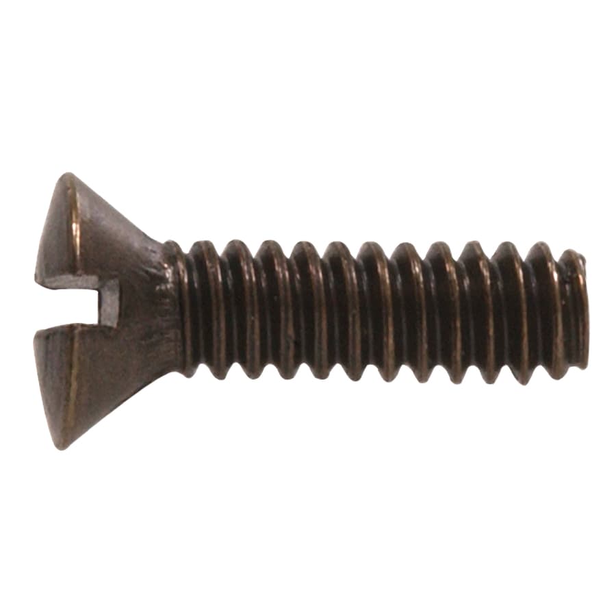 The Hillman Group The Hillman Group 1116 Brass Oval Head Slotted Machine Screw 8-32 x 1/2 In 36-Pack