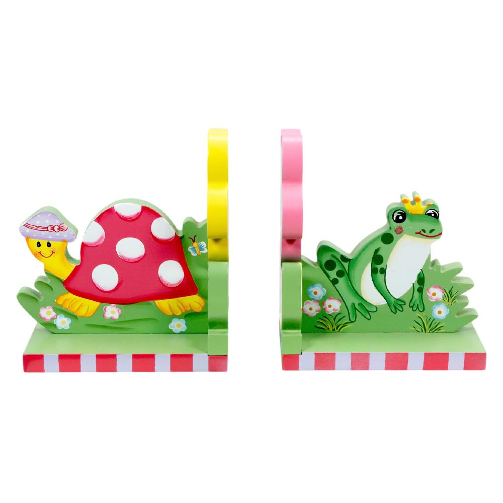 Fantasy Fields Bouquet Kids Wooden Set of Bookends