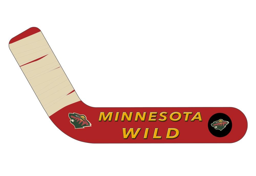 Ultimate Hockey Fans Minnesota Wild 55-in Brushed LED Ceiling Fan With ...