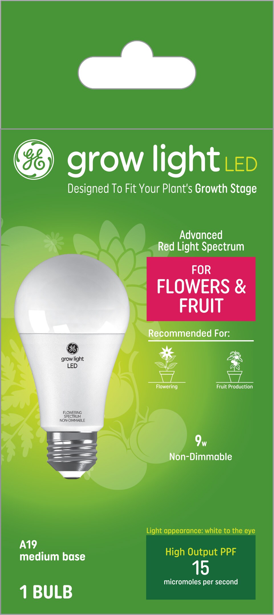 Details about   4 Pack LED Grow Light Bulb A19 Bulb Full Spectrum Plant Light Balance Light 
