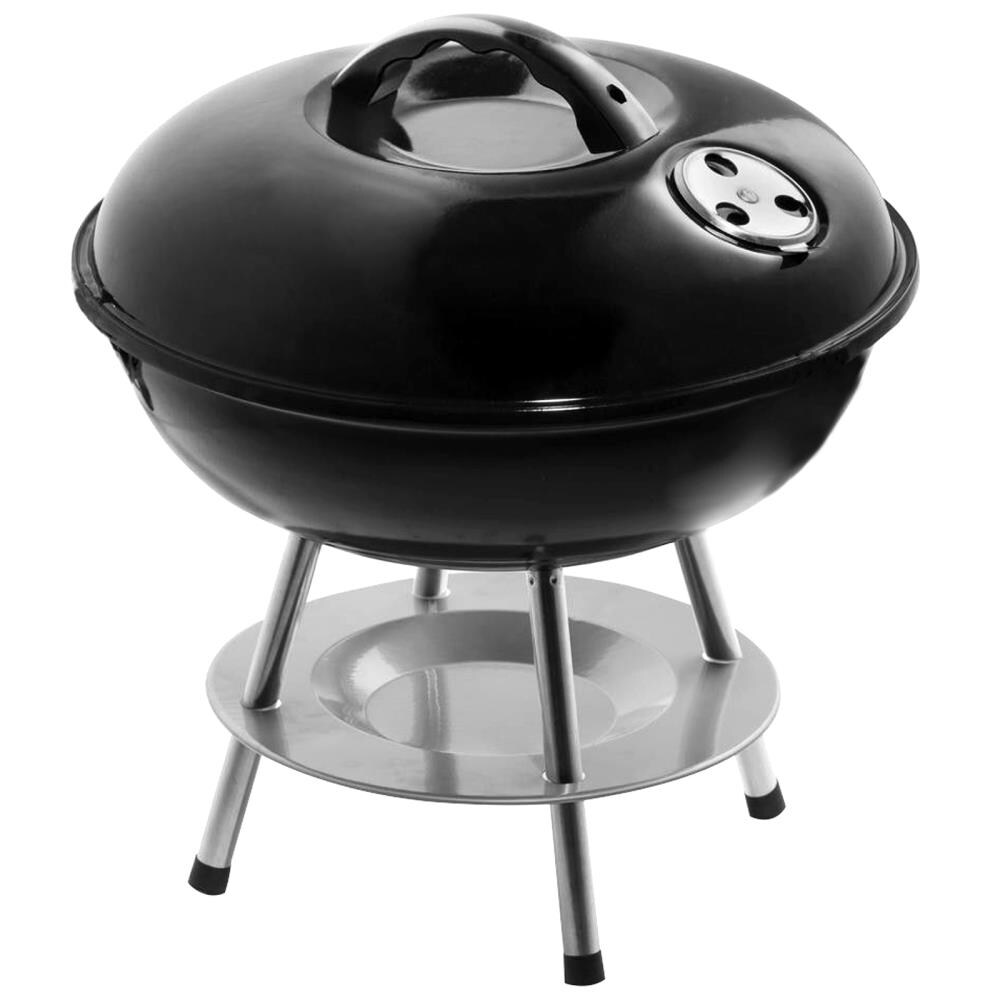 Round BBQ Grill Cover For Weber Smokey Joe Silver Serving 14"-22" Black 