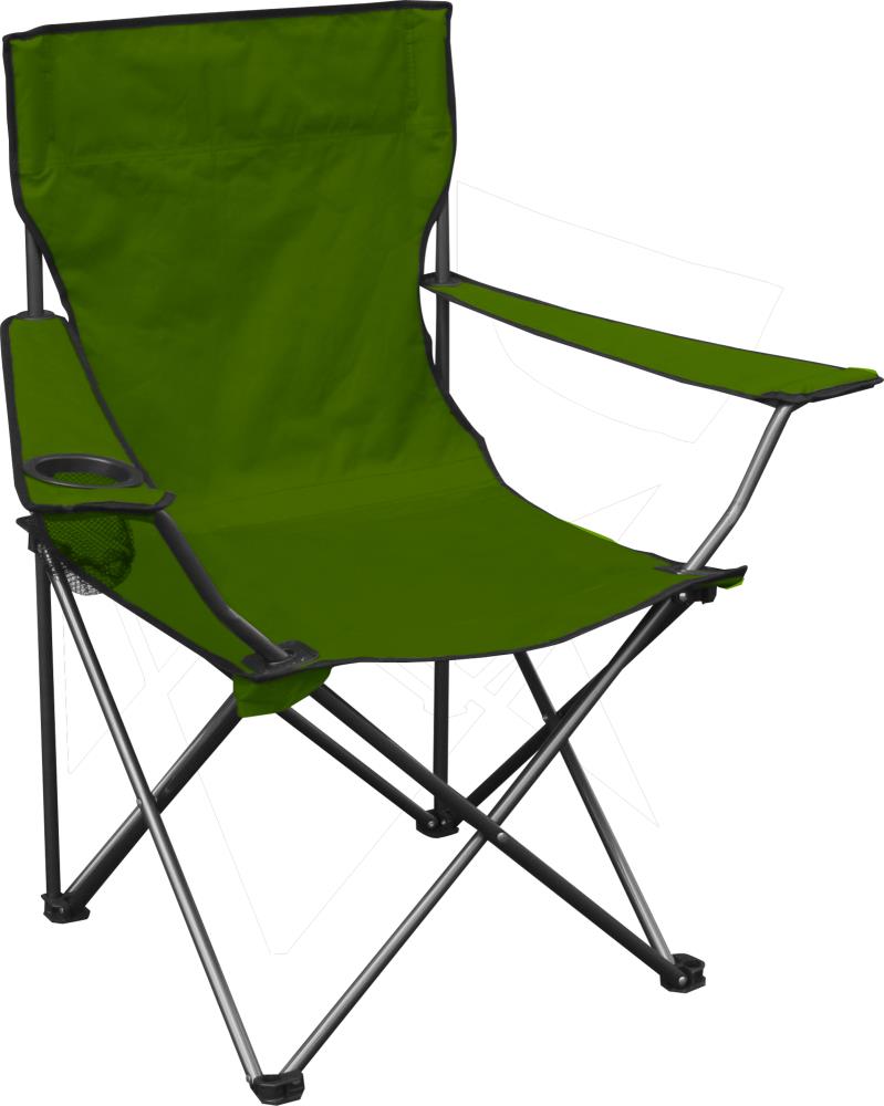 Green Outdoor Patio Folding Beach Chair Camping Chair Arm Lightweight Portable 